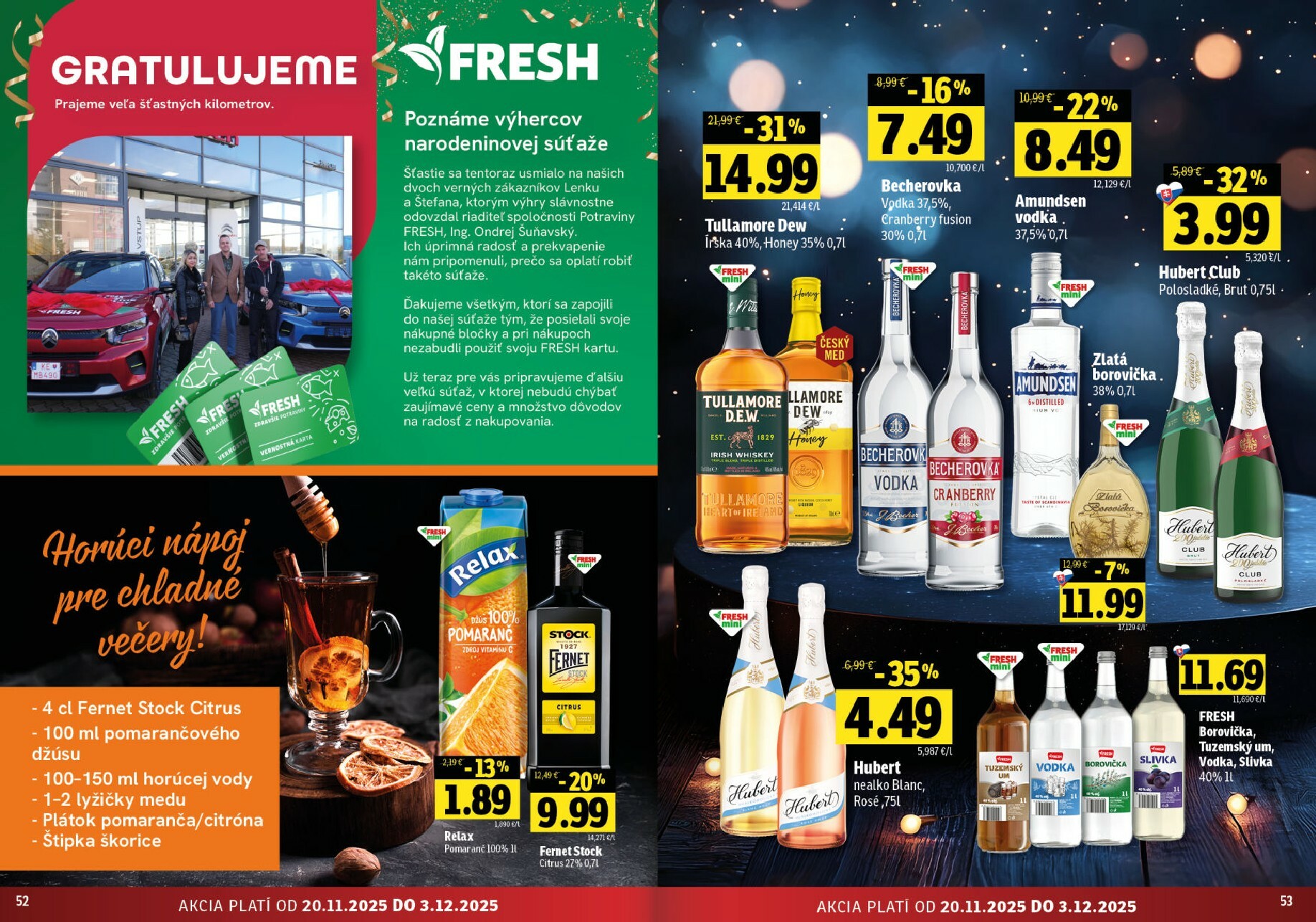 fresh - Leták Fresh - Stredné a západné Slovensko platný od 20.11. do 03.12. - page: 27