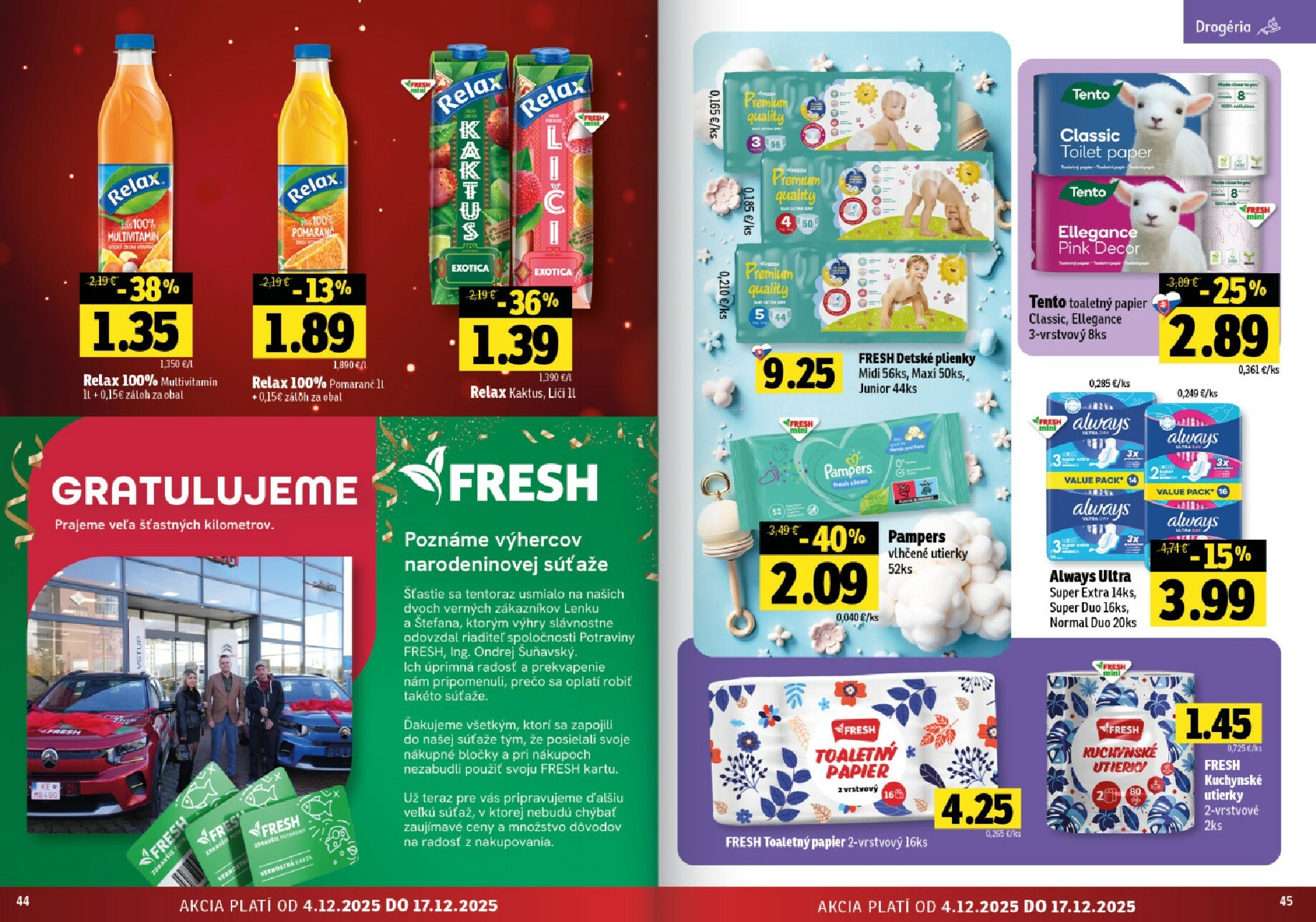 fresh - Leták Fresh - Východné Slovensko platný od 04.12. do 17.12. - page: 23