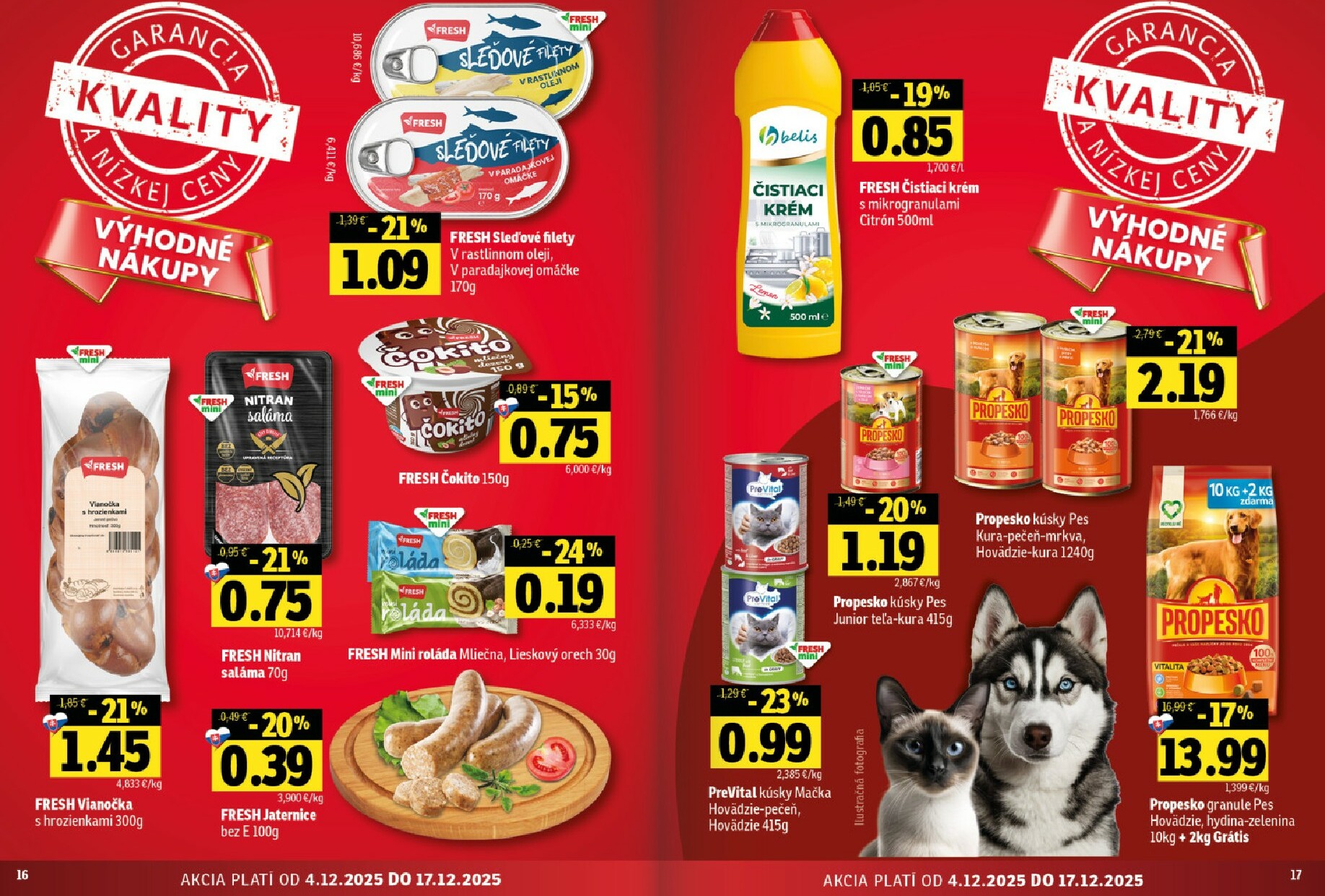 fresh - Leták Fresh - Východné Slovensko platný od 04.12. do 17.12. - page: 9