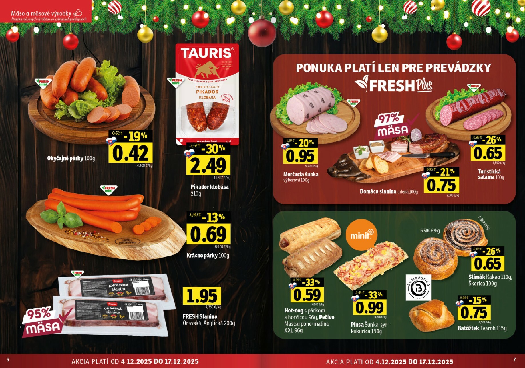 fresh - Leták Fresh - Východné Slovensko platný od 04.12. do 17.12. - page: 4