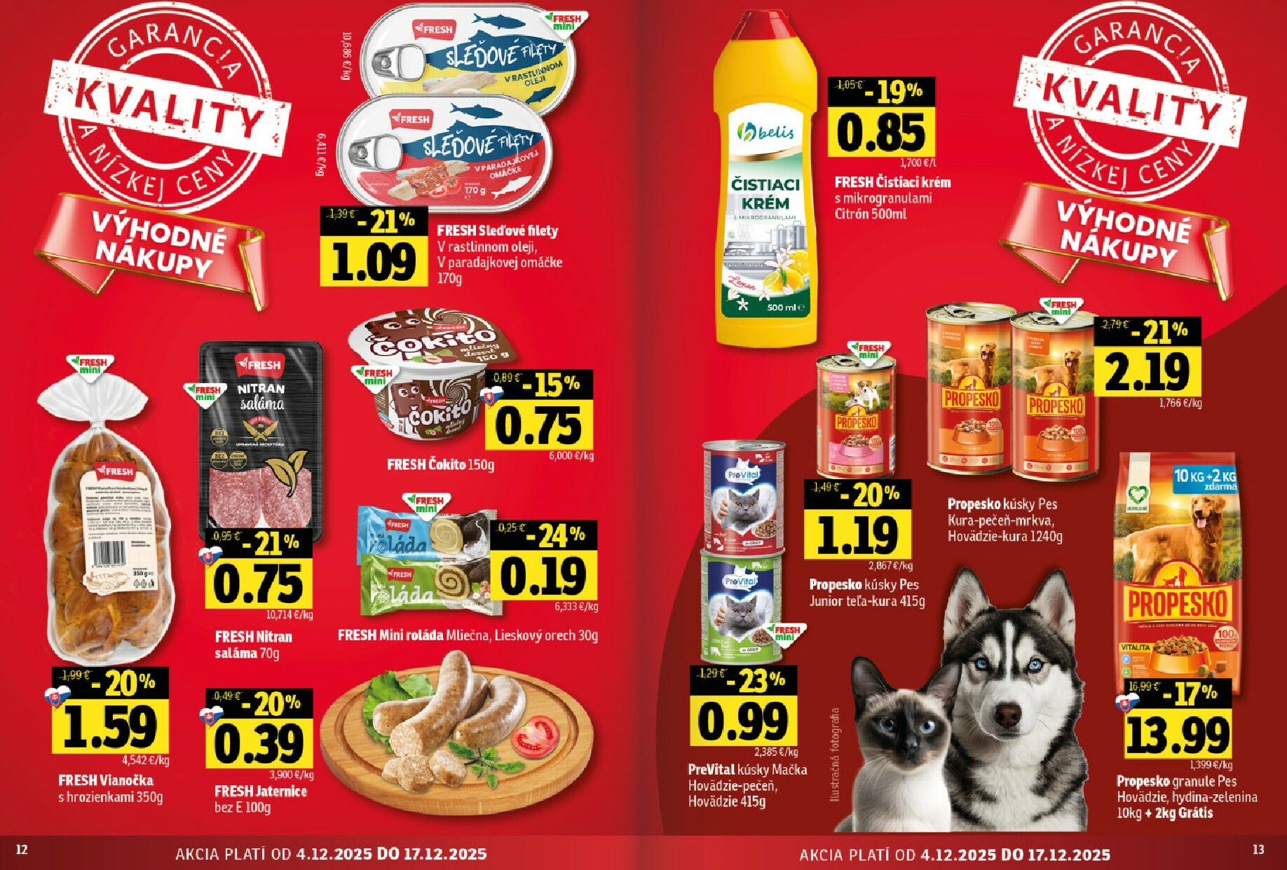 fresh - Leták Fresh - Stredné a západné Slovensko platný od 04.12. do 17.12. - page: 7