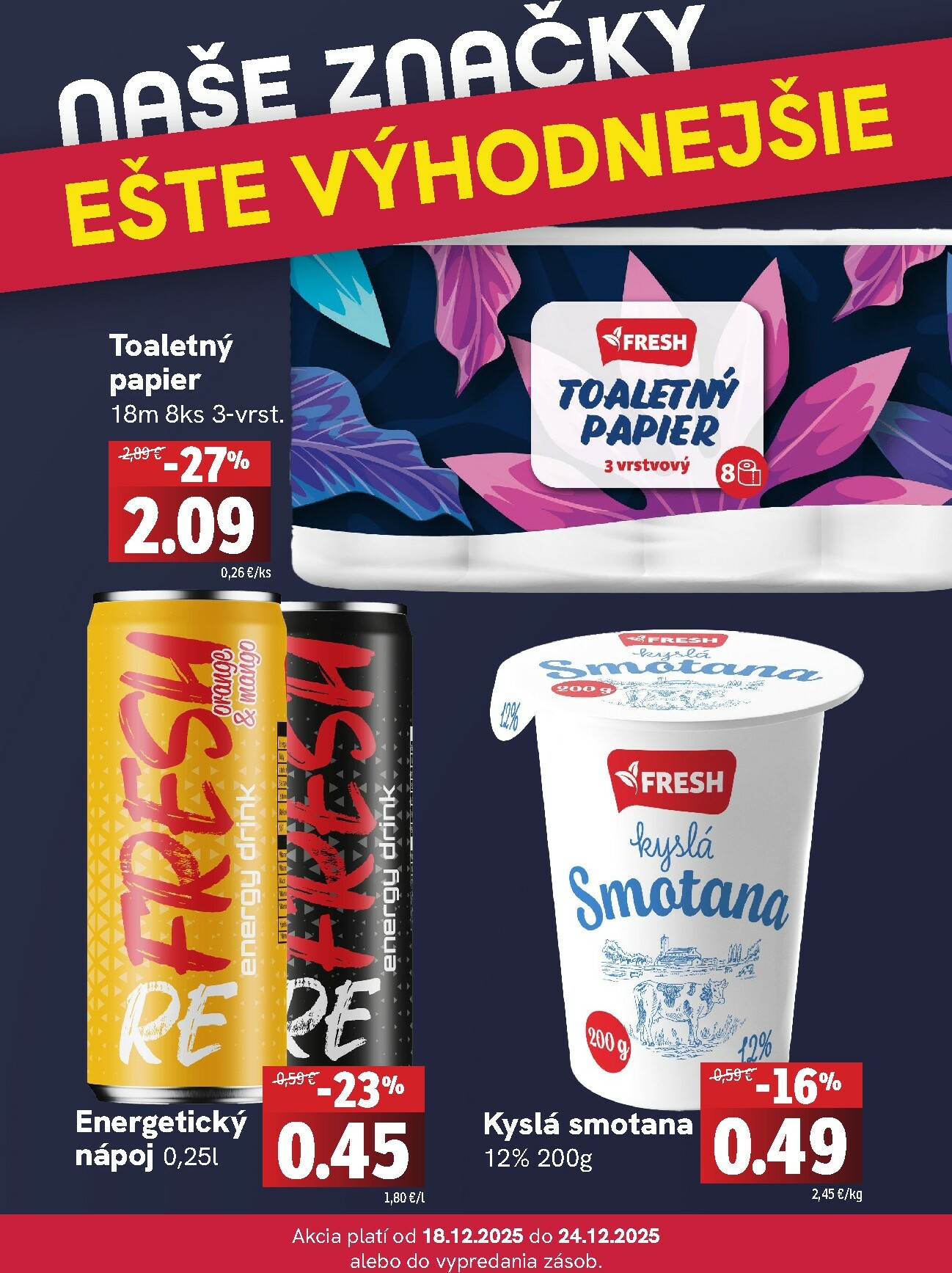 fresh - Leták Fresh Plus platný od 18.12. do 24.12. - page: 4