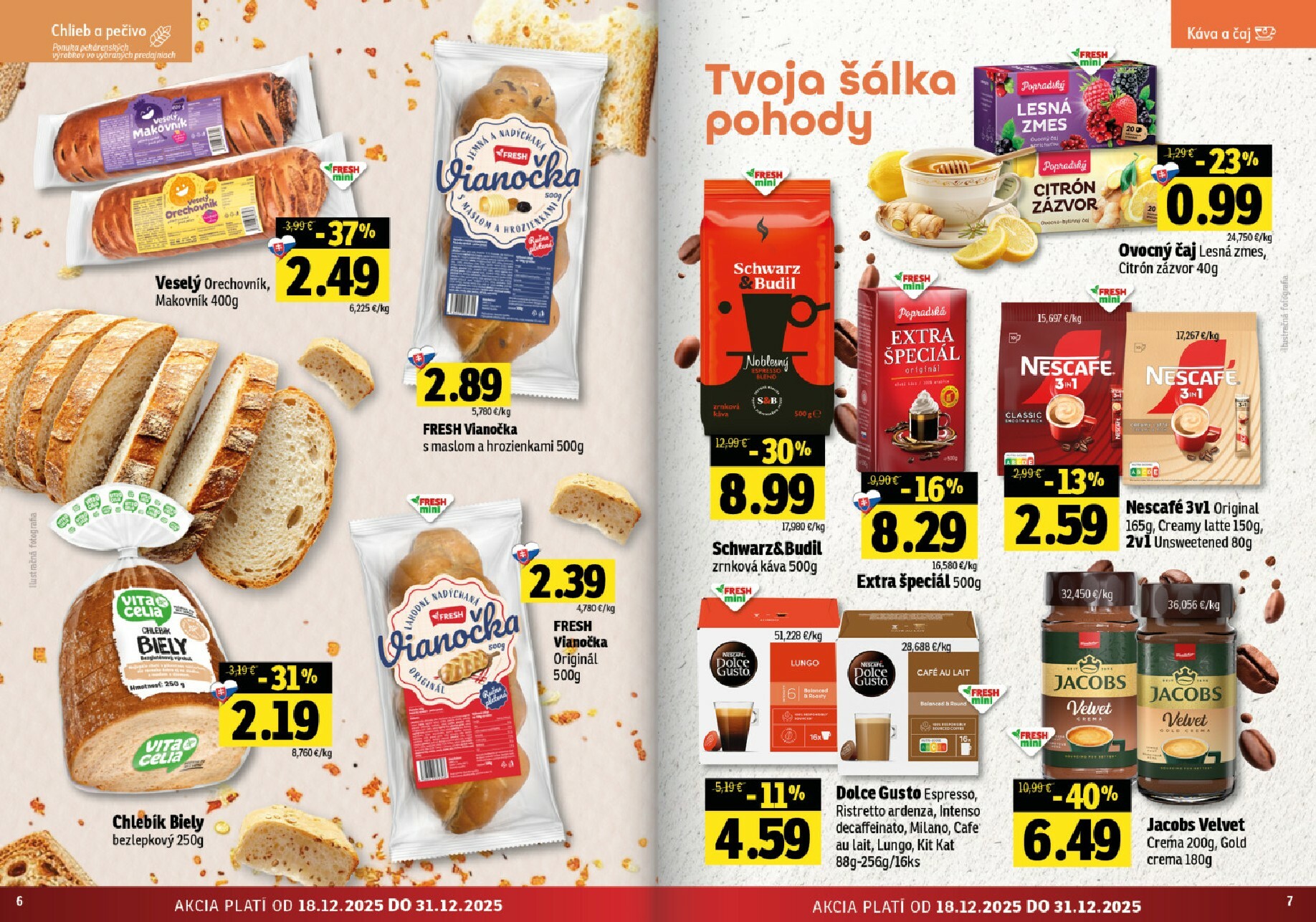 fresh - Leták Fresh - Stredné a západné Slovensko platný od 18.12. do 31.12. - page: 4