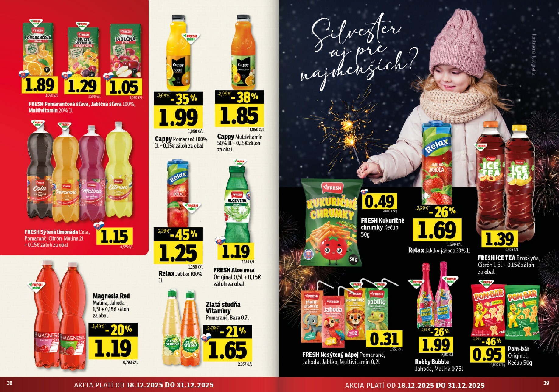 fresh - Leták Fresh - Východné Slovensko platný od 18.12. do 31.12. - page: 18