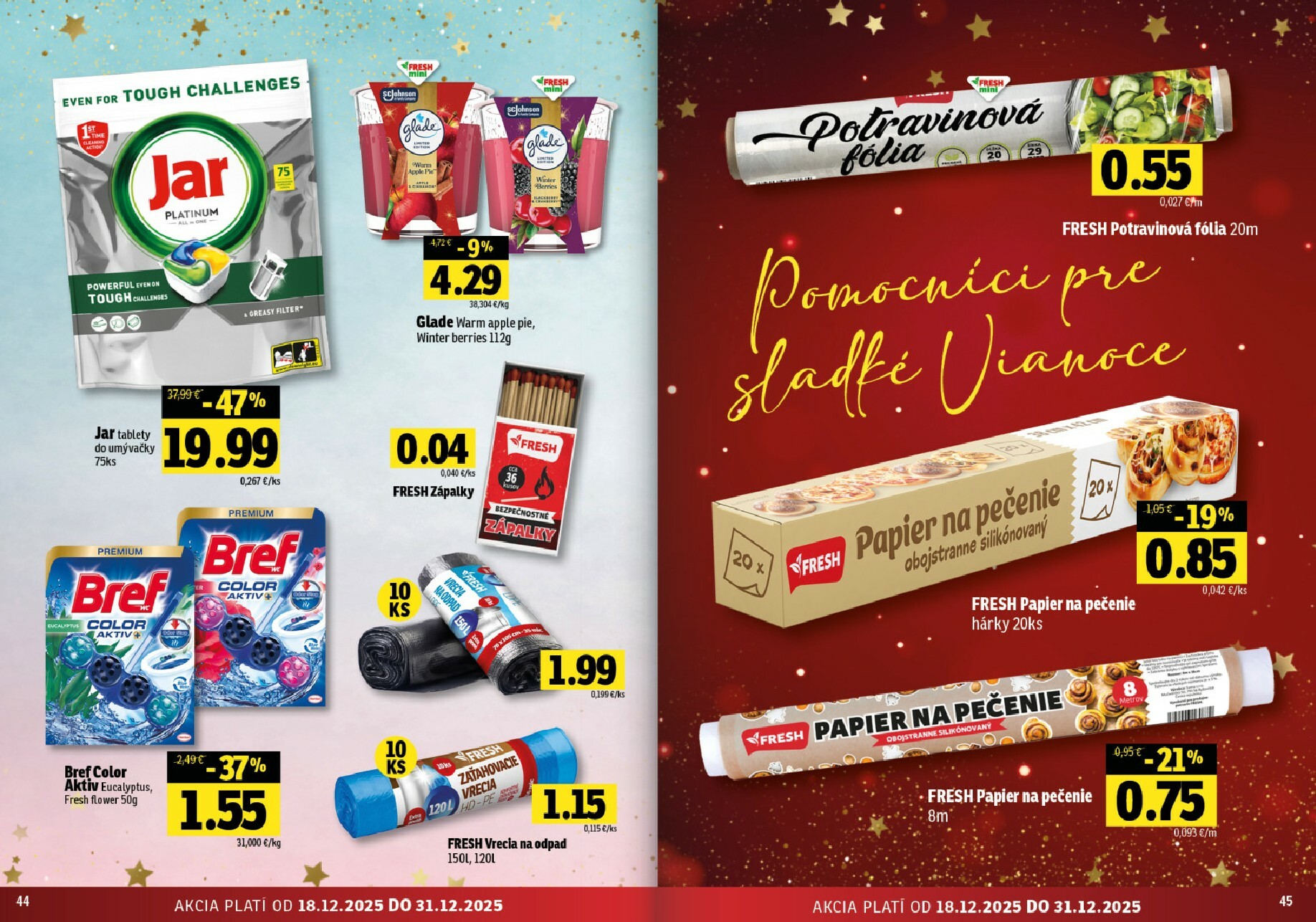 fresh - Leták Fresh - Východné Slovensko platný od 18.12. do 31.12. - page: 21