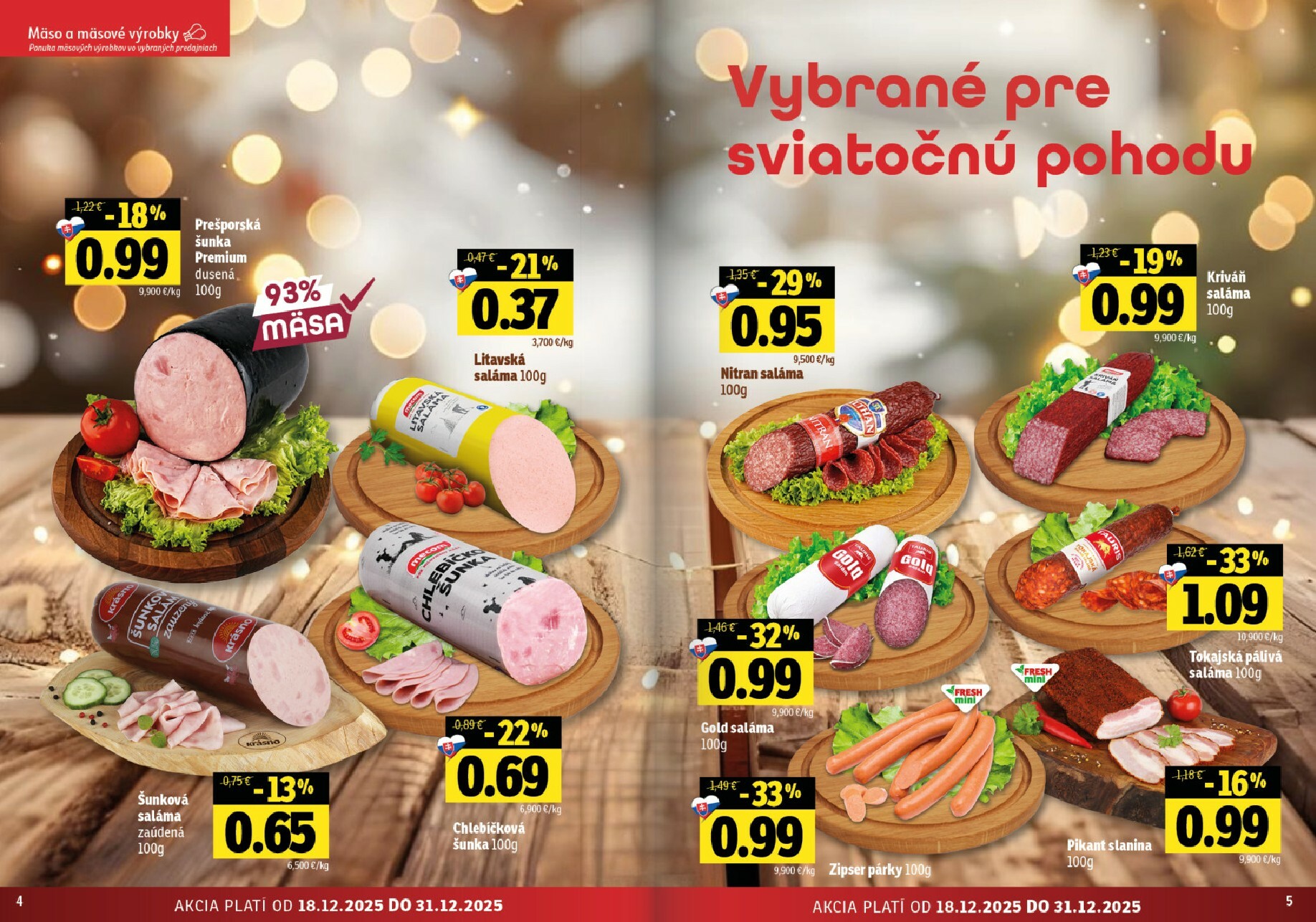 fresh - Leták Fresh - Východné Slovensko platný od 18.12. do 31.12. - page: 3
