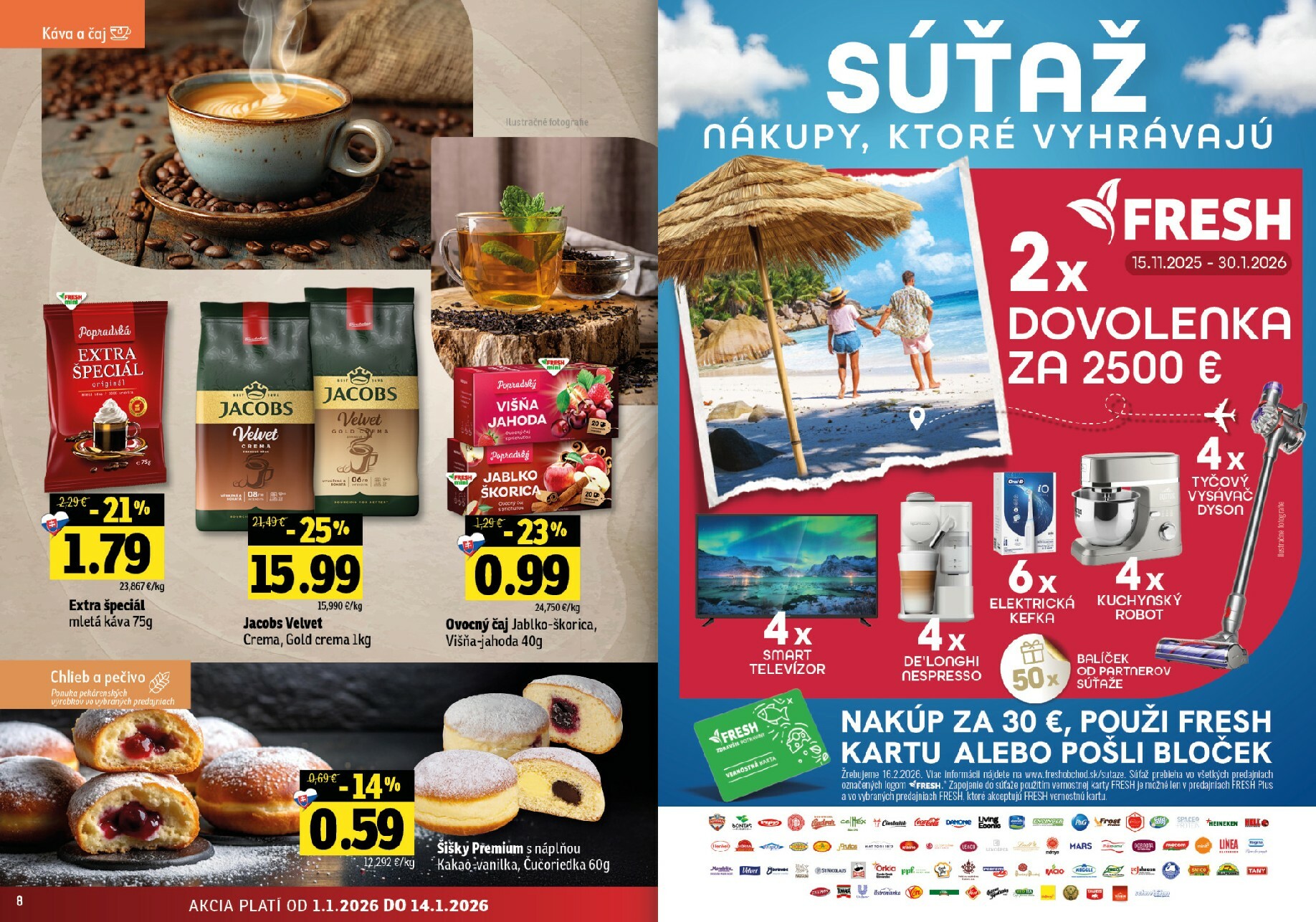 fresh - Leták Fresh - Stredné a západné Slovensko platný od 01.01. do 14.01. - page: 5