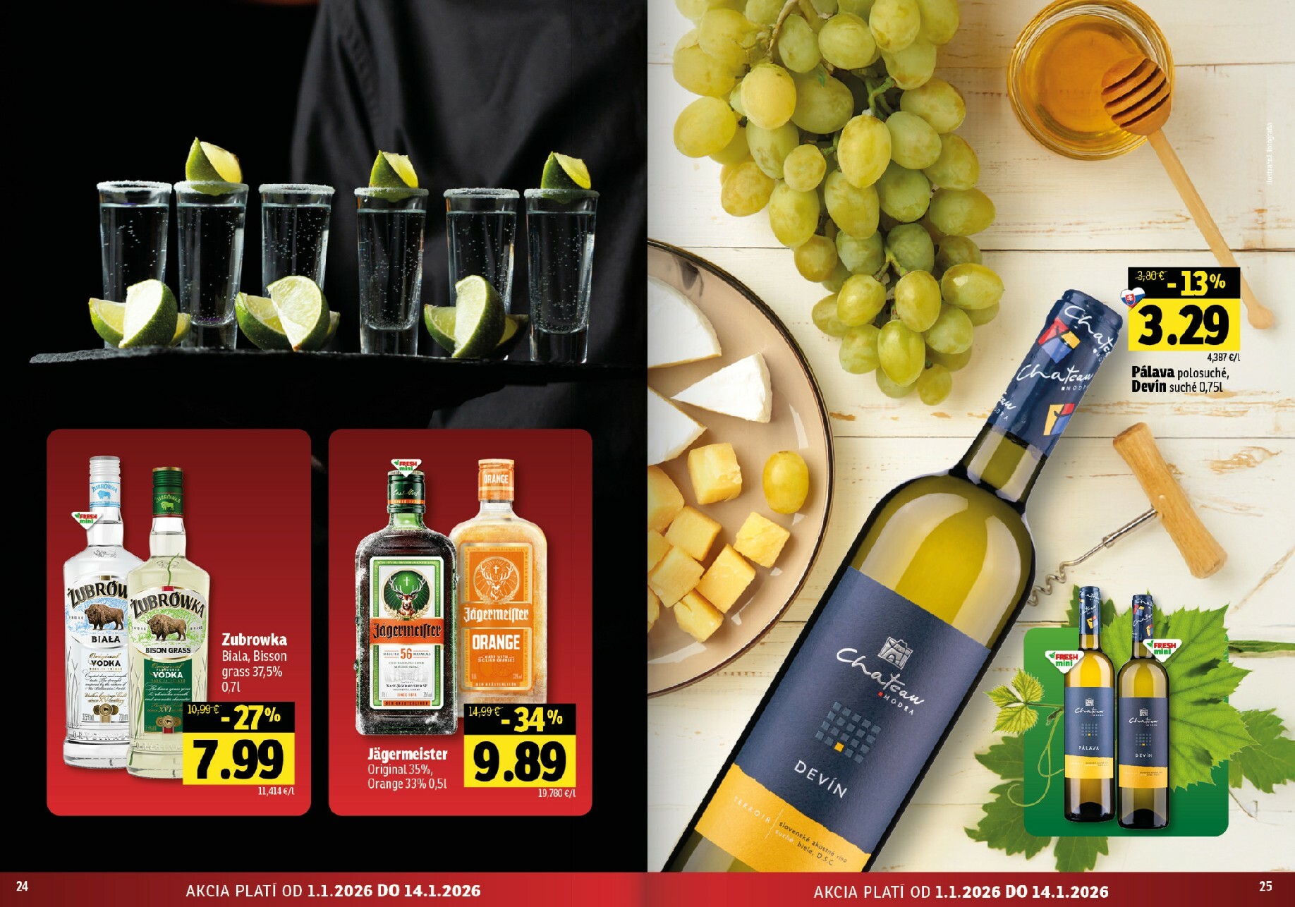 fresh - Leták Fresh - Stredné a západné Slovensko platný od 01.01. do 14.01. - page: 13