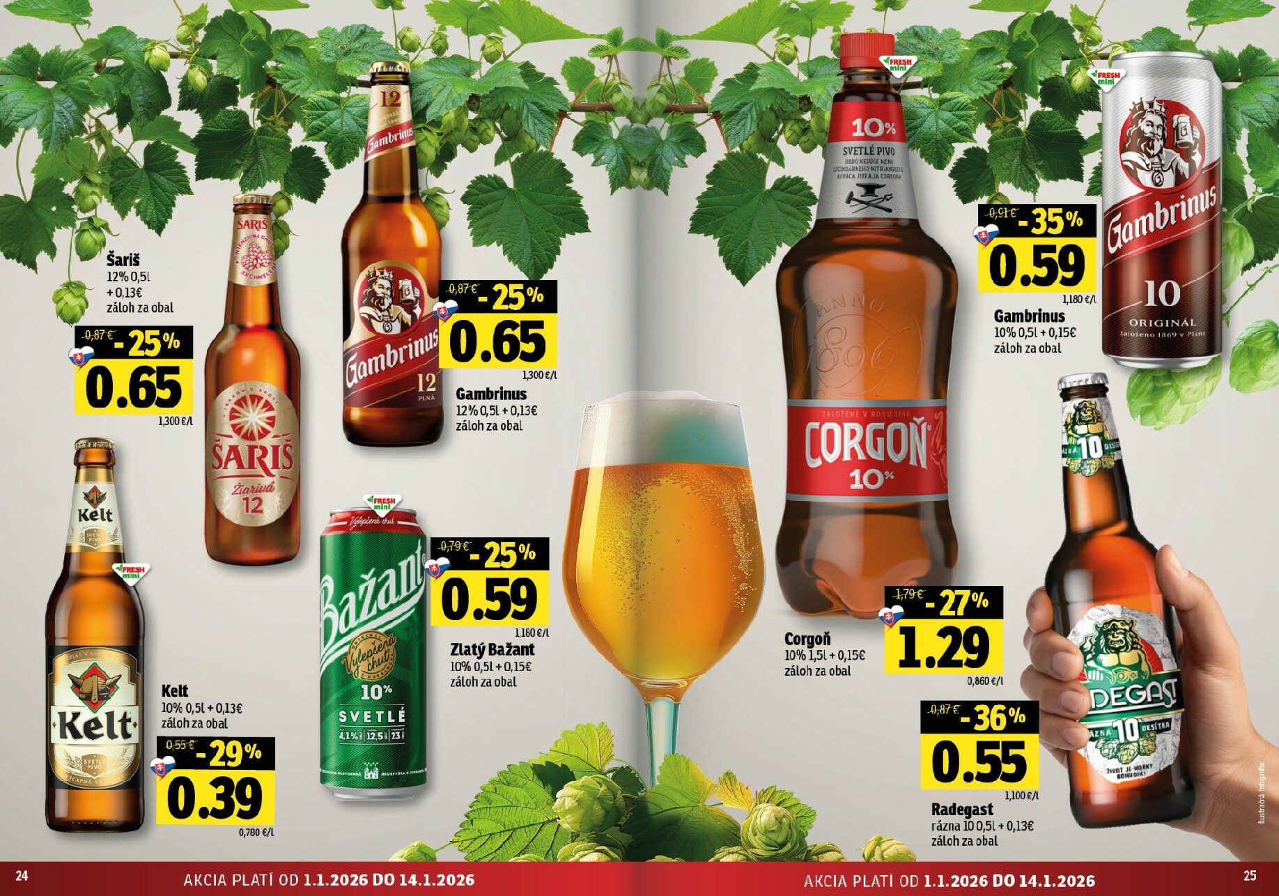 fresh - Leták Fresh - Východné Slovensko platný od 01.01. do 14.01. - page: 13