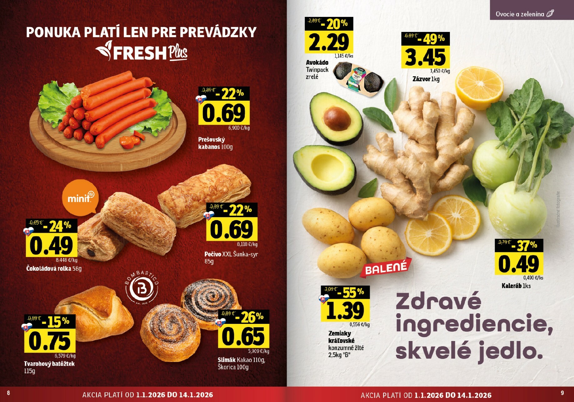 fresh - Leták Fresh - Východné Slovensko platný od 01.01. do 14.01. - page: 5
