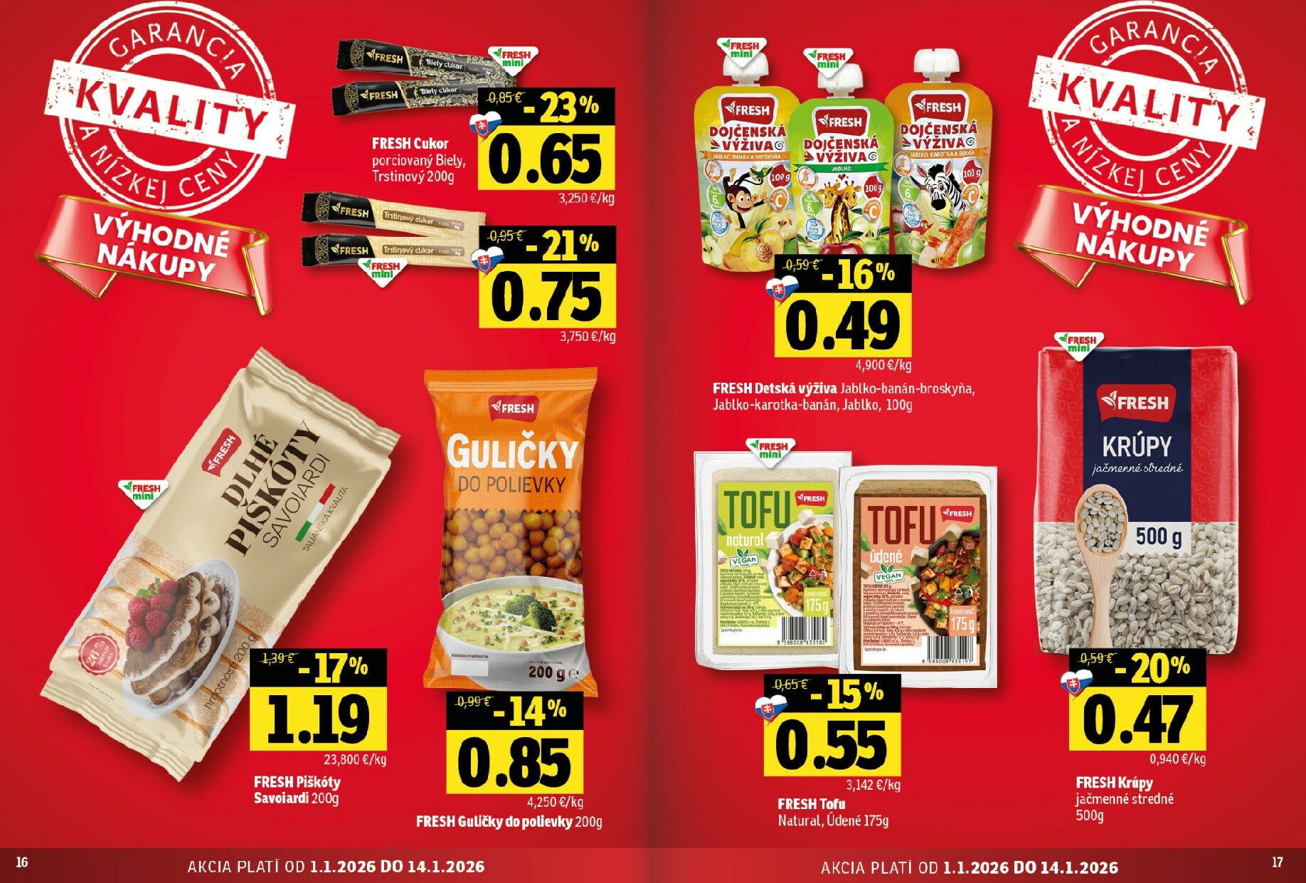 fresh - Leták Fresh - Východné Slovensko platný od 01.01. do 14.01. - page: 9