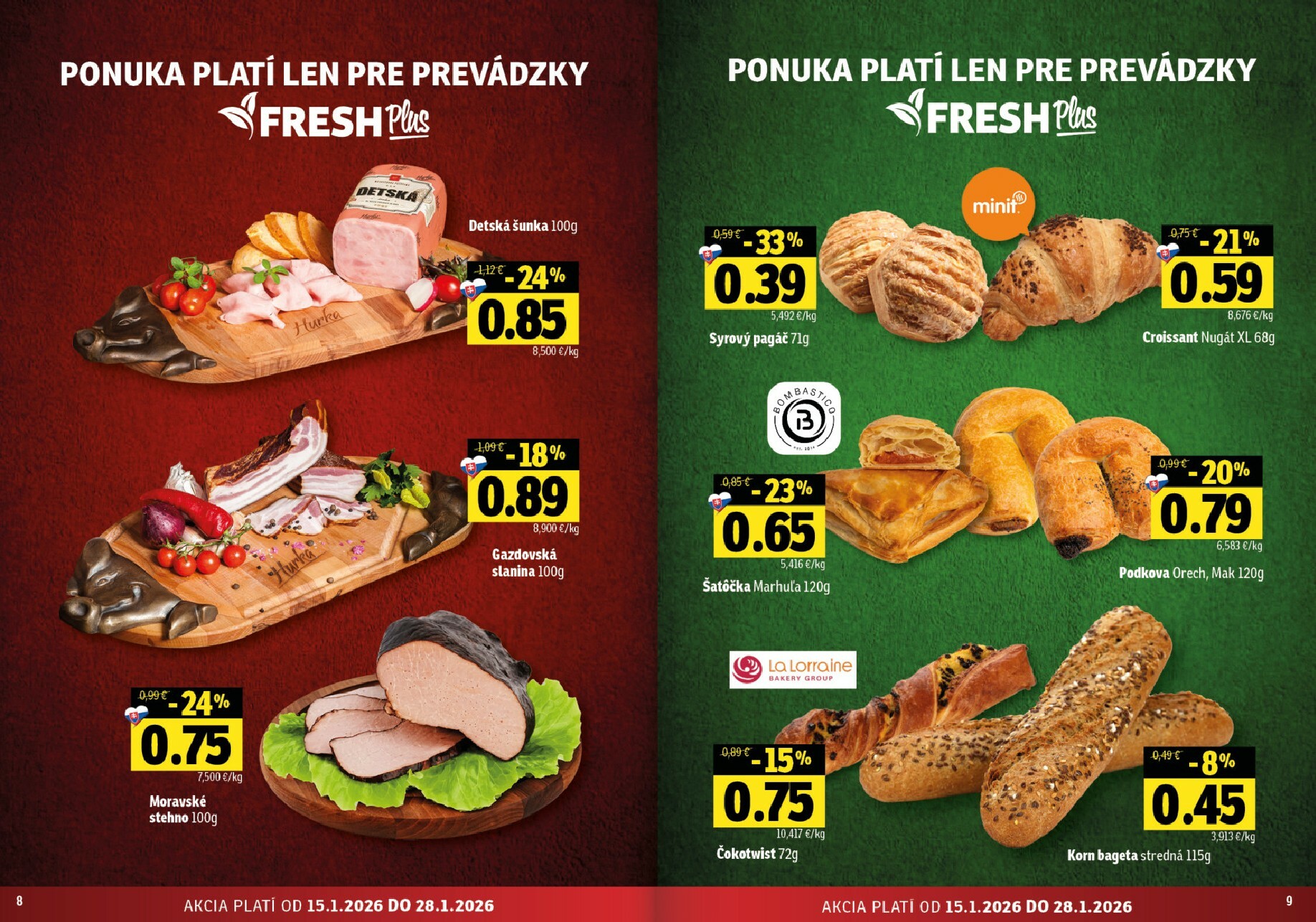 fresh - Leták Fresh - Východné Slovensko platný od 15.01. do 28.01. - page: 5