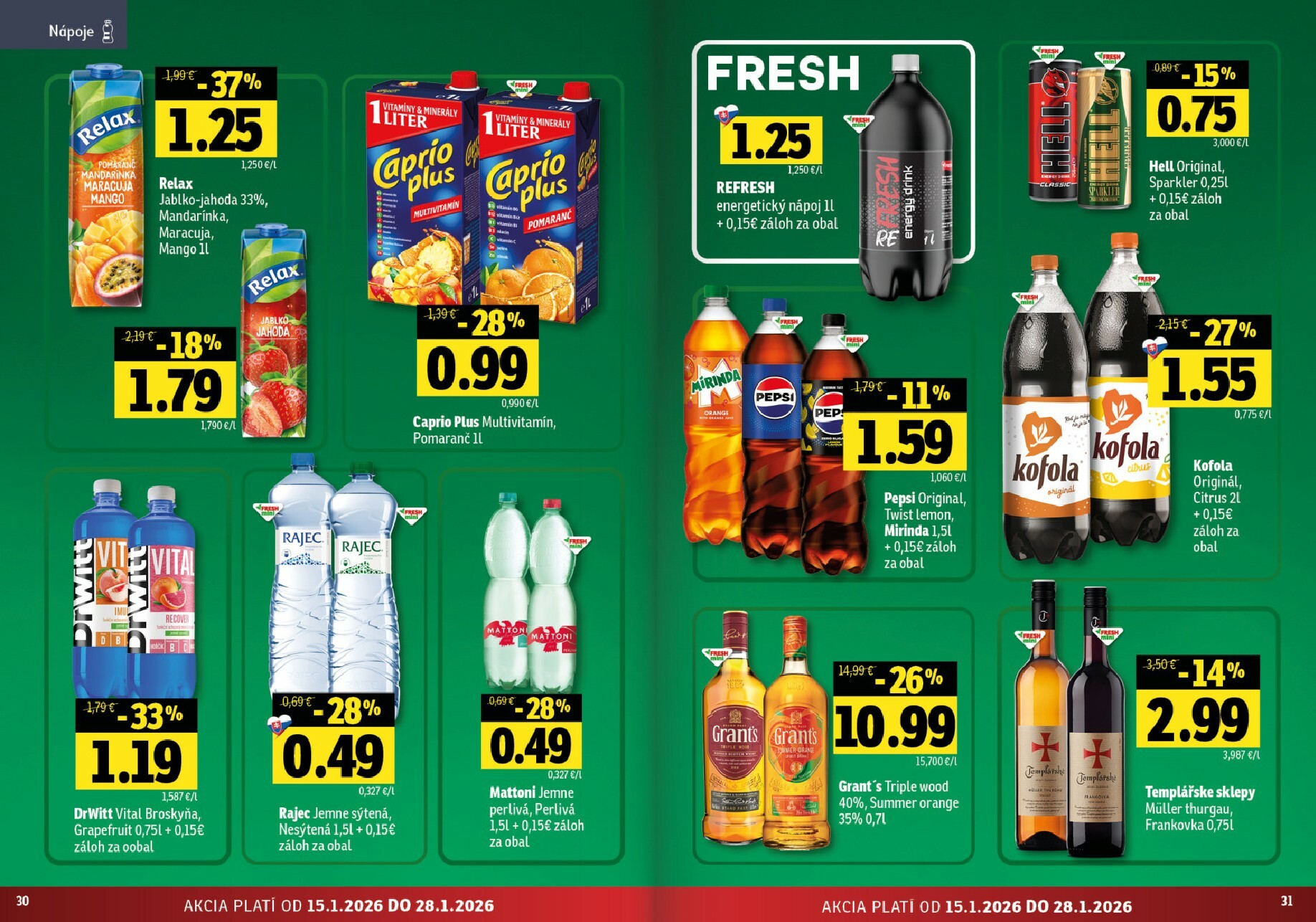 fresh - Leták Fresh - Východné Slovensko platný od 15.01. do 28.01. - page: 16