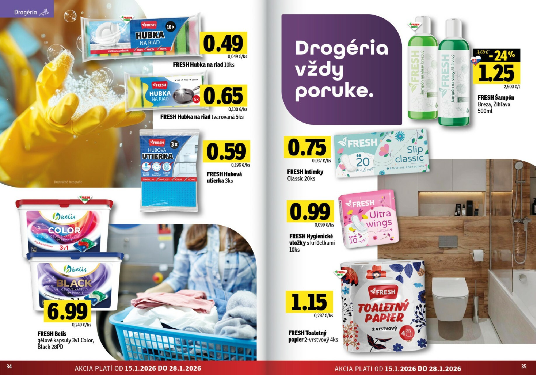 fresh - Leták Fresh - Východné Slovensko platný od 15.01. do 28.01. - page: 18