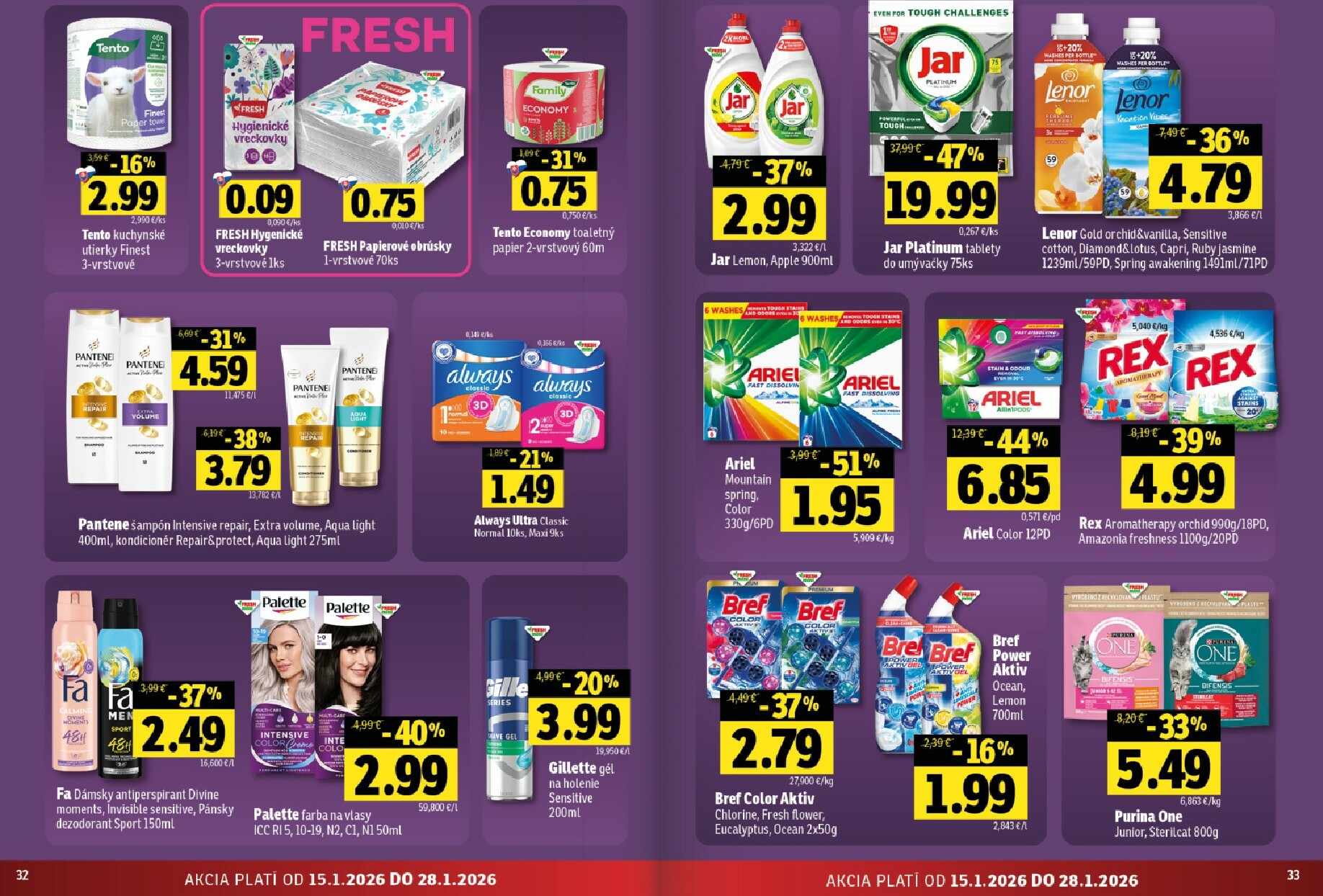 fresh - Leták Fresh - Stredné a západné Slovensko platný od 15.01. do 28.01. - page: 17