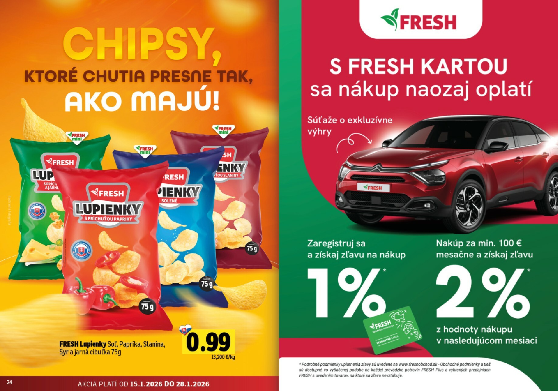 fresh - Leták Fresh - Stredné a západné Slovensko platný od 15.01. do 28.01. - page: 13