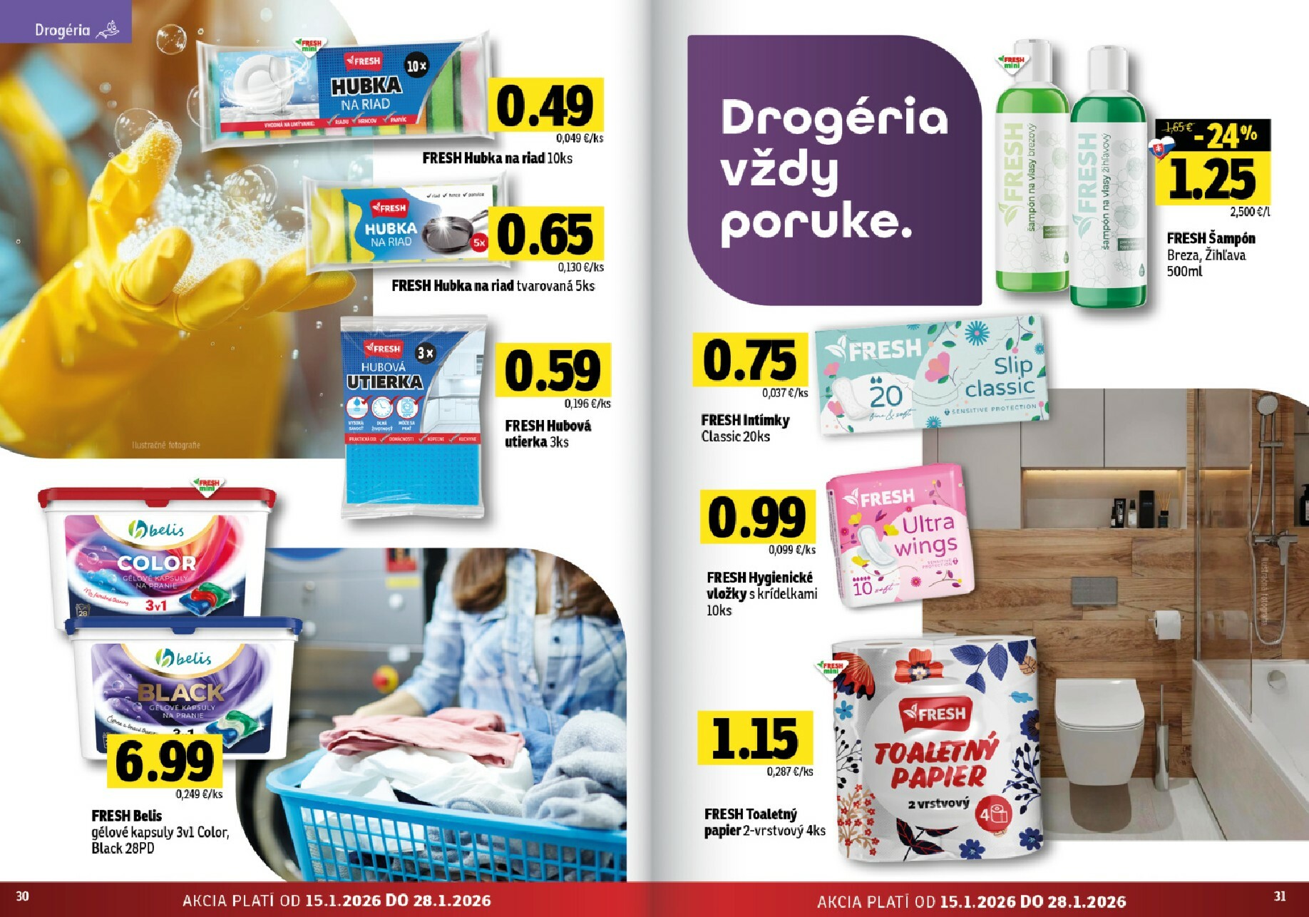 fresh - Leták Fresh - Stredné a západné Slovensko platný od 15.01. do 28.01. - page: 16