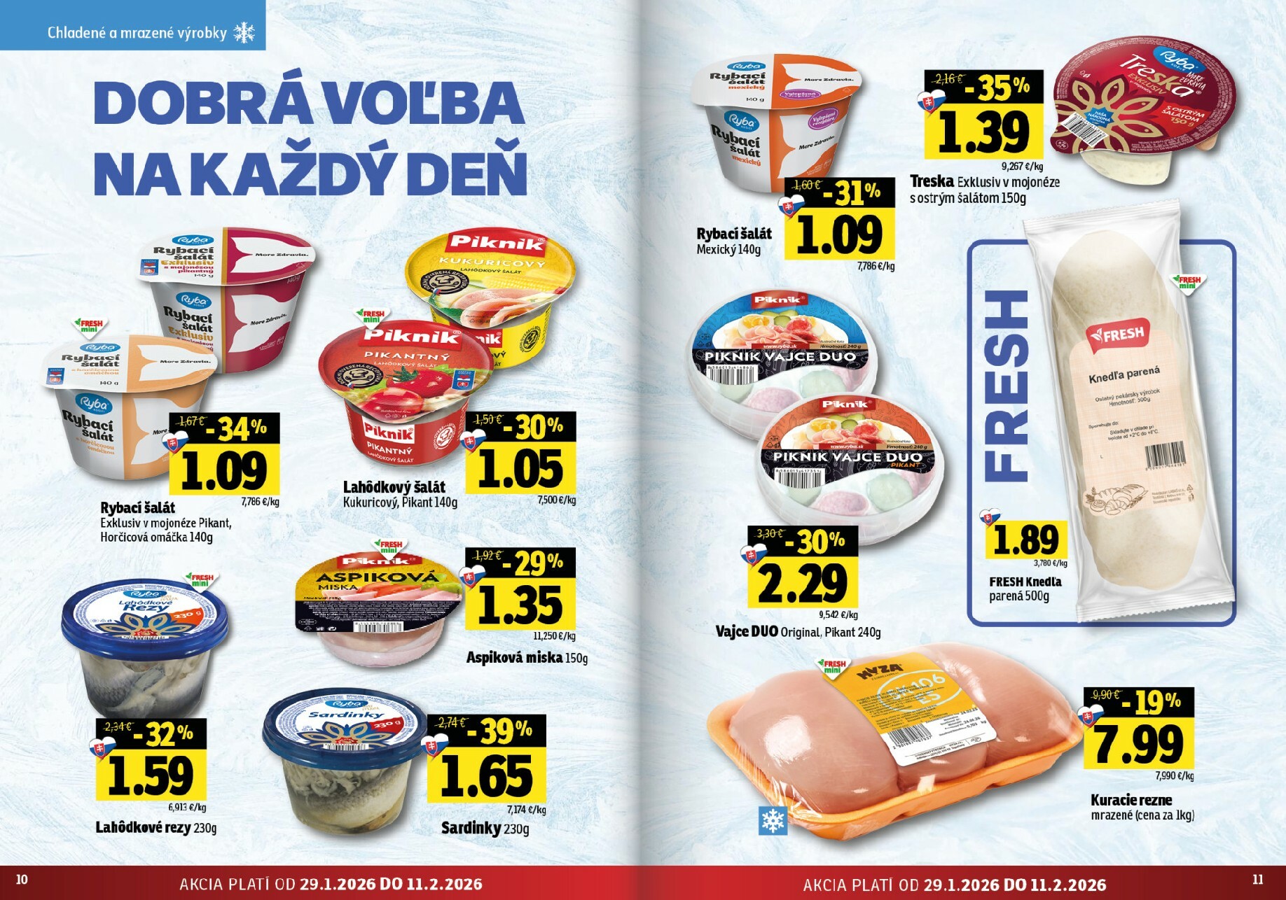 fresh - Leták Fresh - Stredné a západné Slovensko platný od 29.01. do 11.02. - page: 6