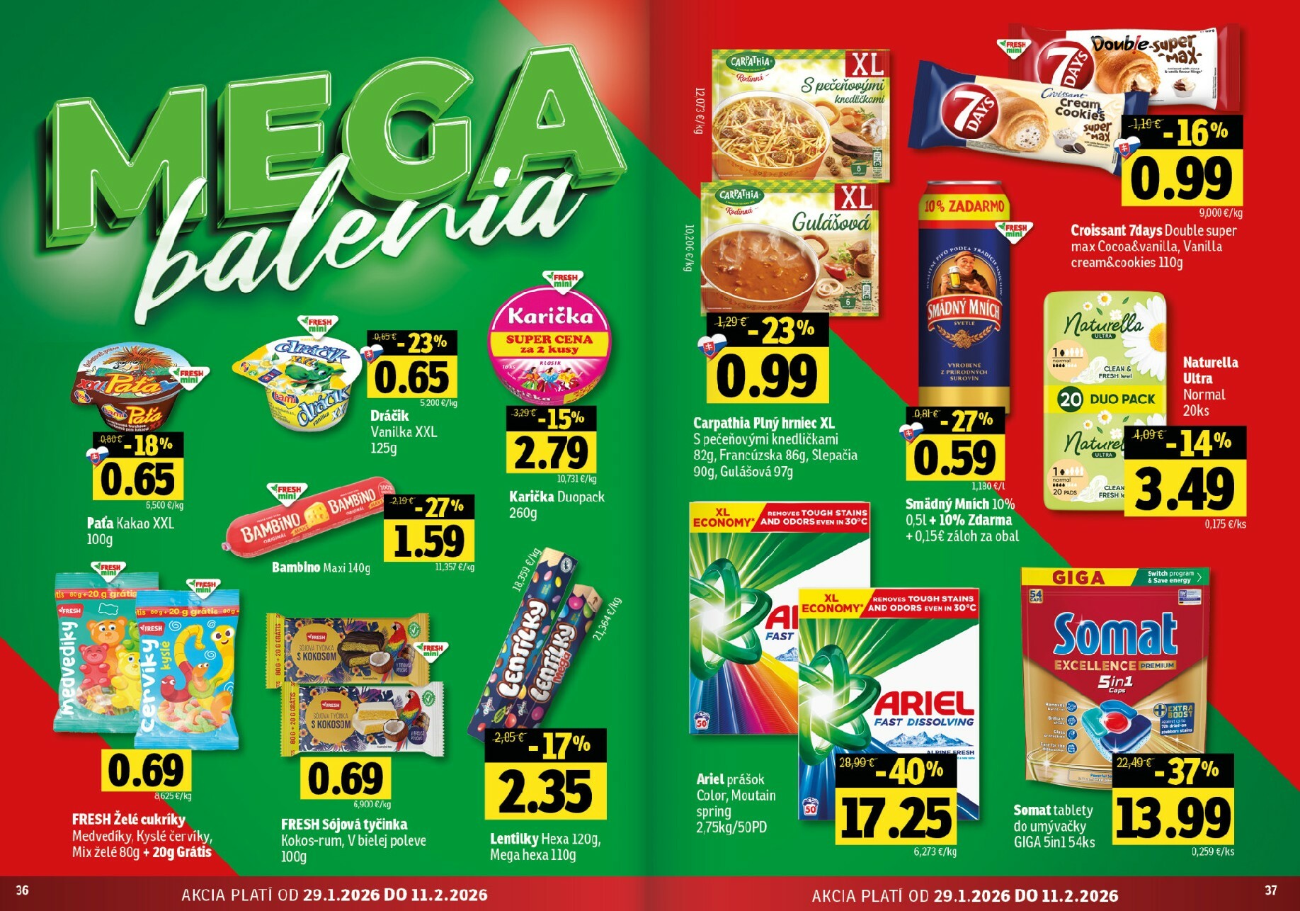 fresh - Leták Fresh - Stredné a západné Slovensko platný od 29.01. do 11.02. - page: 19