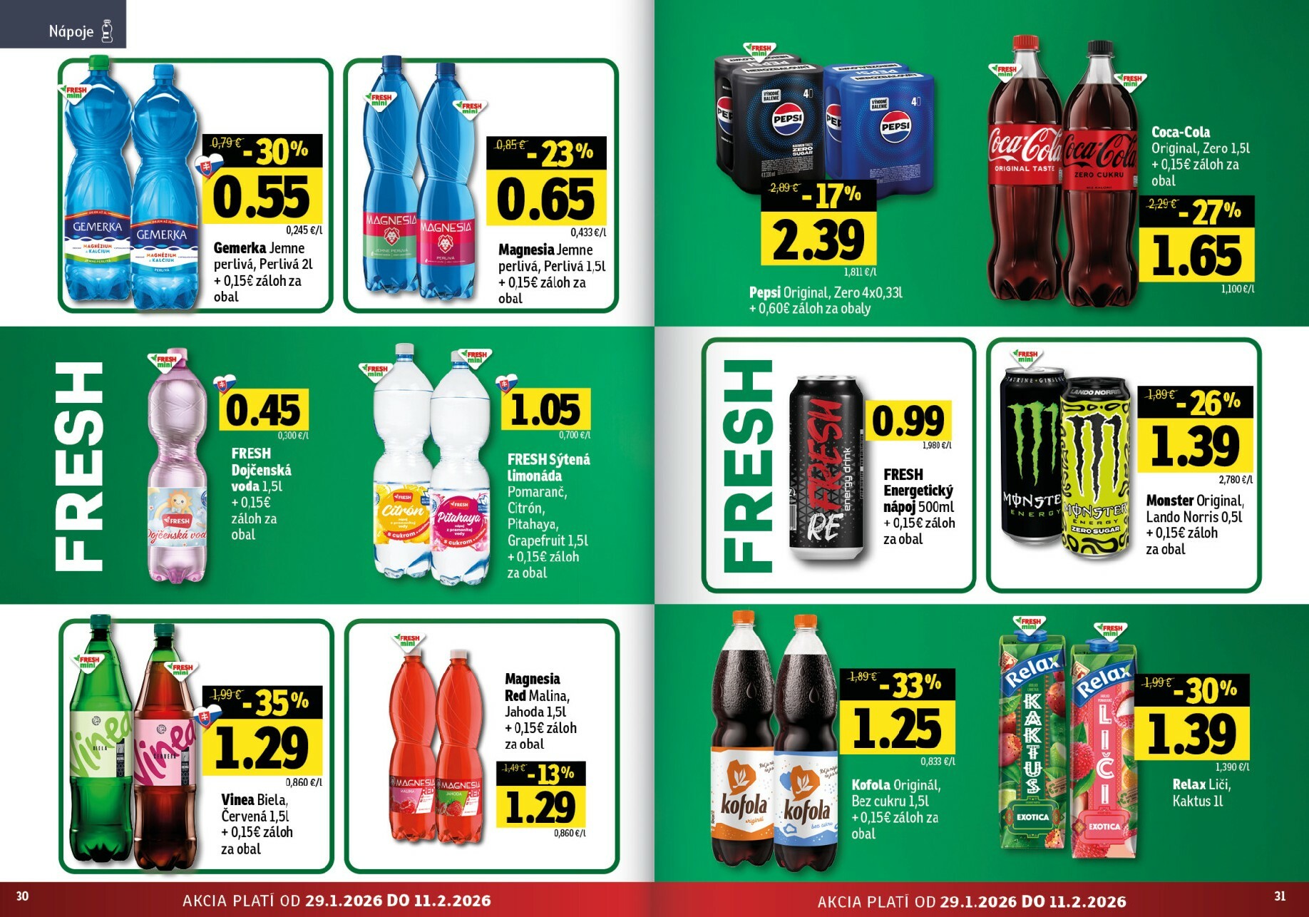 fresh - Leták Fresh - Východné Slovensko platný od 29.01. do 11.02. - page: 16