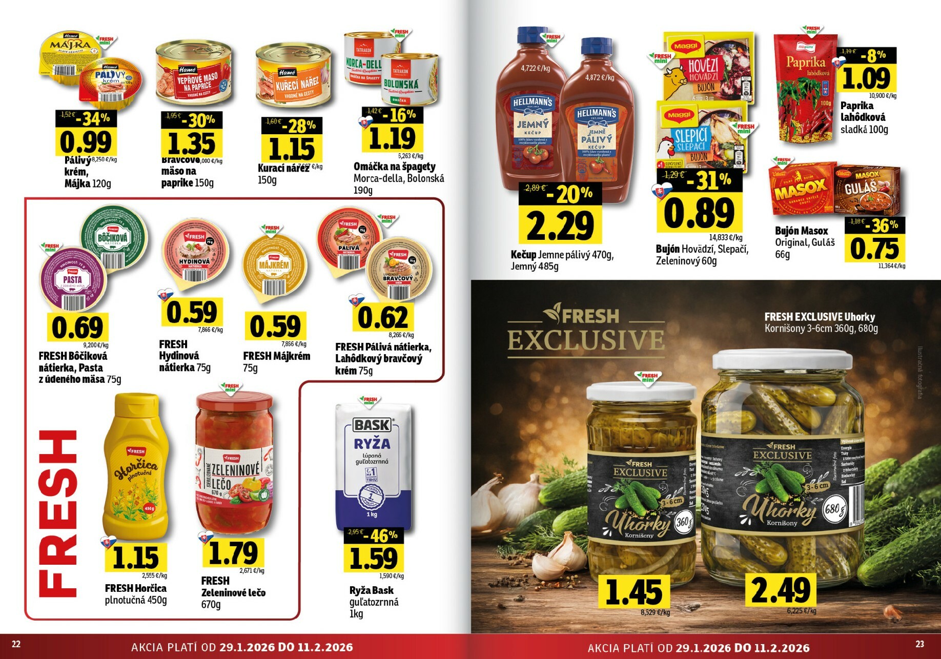 fresh - Leták Fresh - Východné Slovensko platný od 29.01. do 11.02. - page: 12