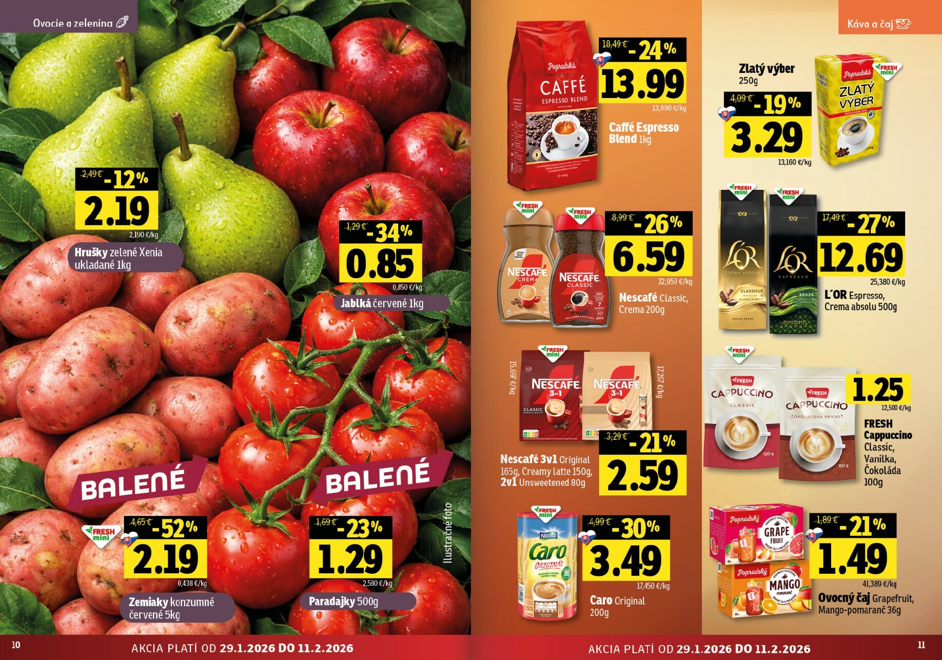 fresh - Leták Fresh - Východné Slovensko platný od 29.01. do 11.02. - page: 6