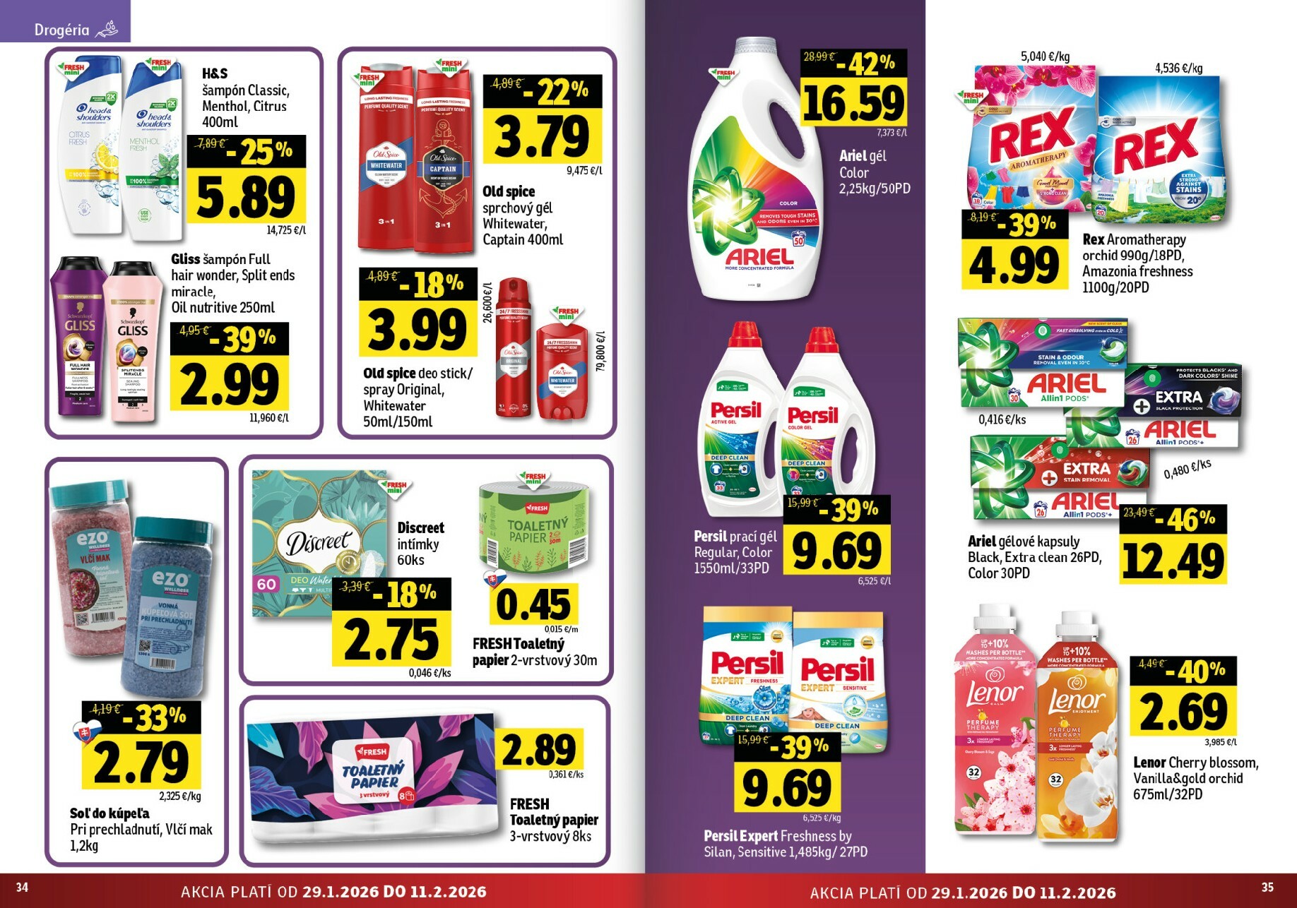 fresh - Leták Fresh - Východné Slovensko platný od 29.01. do 11.02. - page: 18