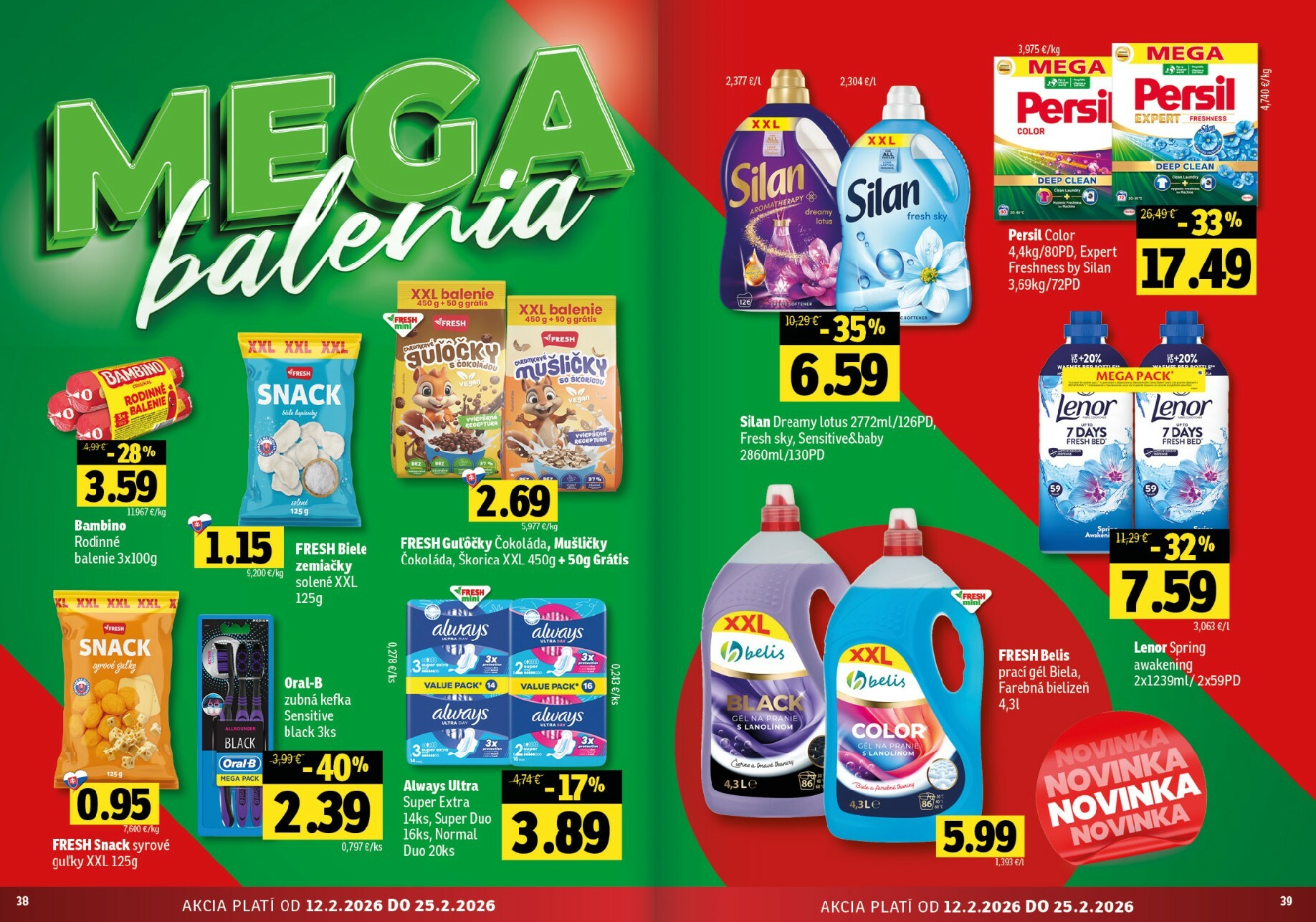 fresh - Leták Fresh - Stredné a západné Slovensko platný od 12.02.2026 do 25.02.2026 - page: 20