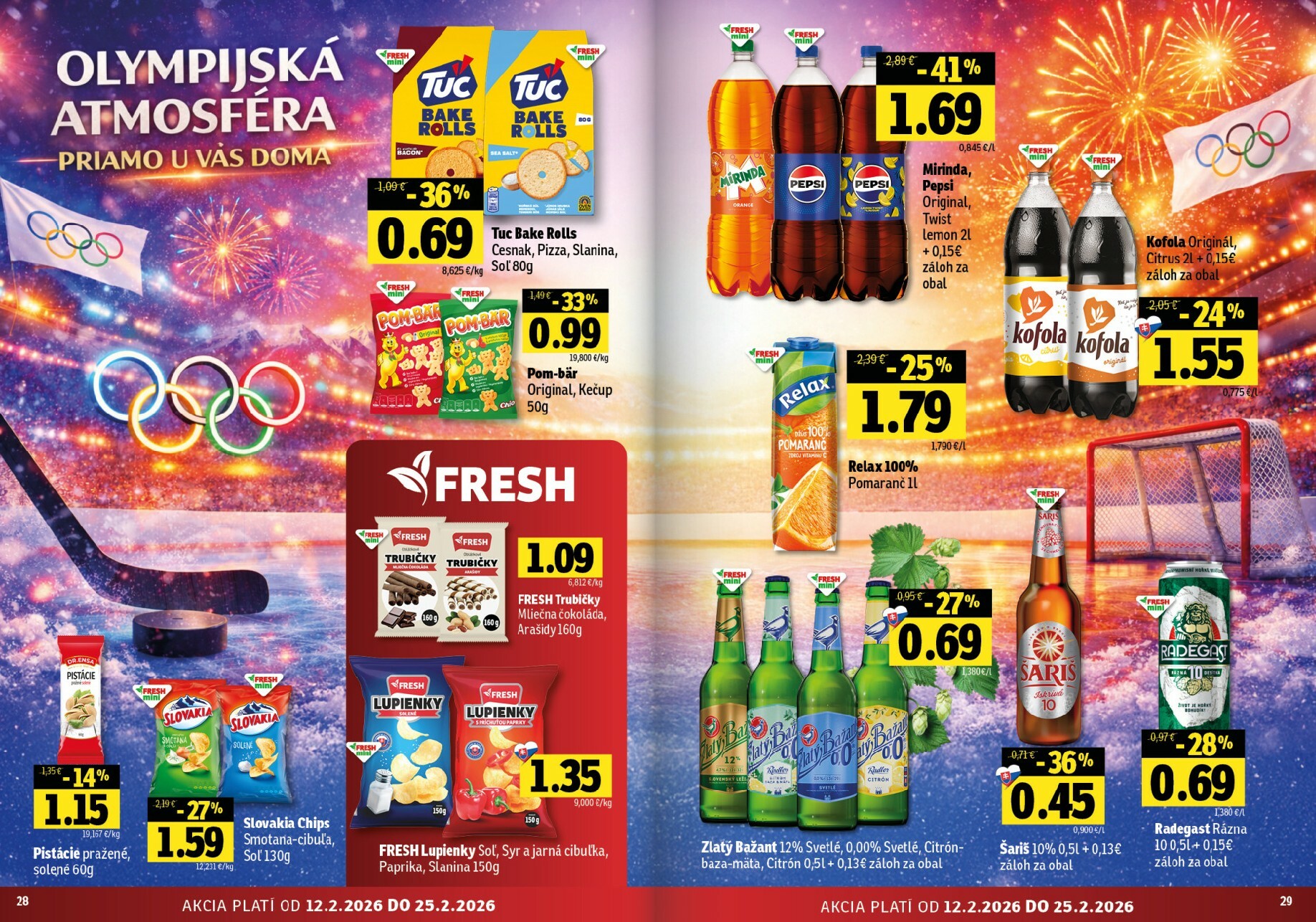 fresh - Leták Fresh - Stredné a západné Slovensko platný od 12.02.2026 do 25.02.2026 - page: 15
