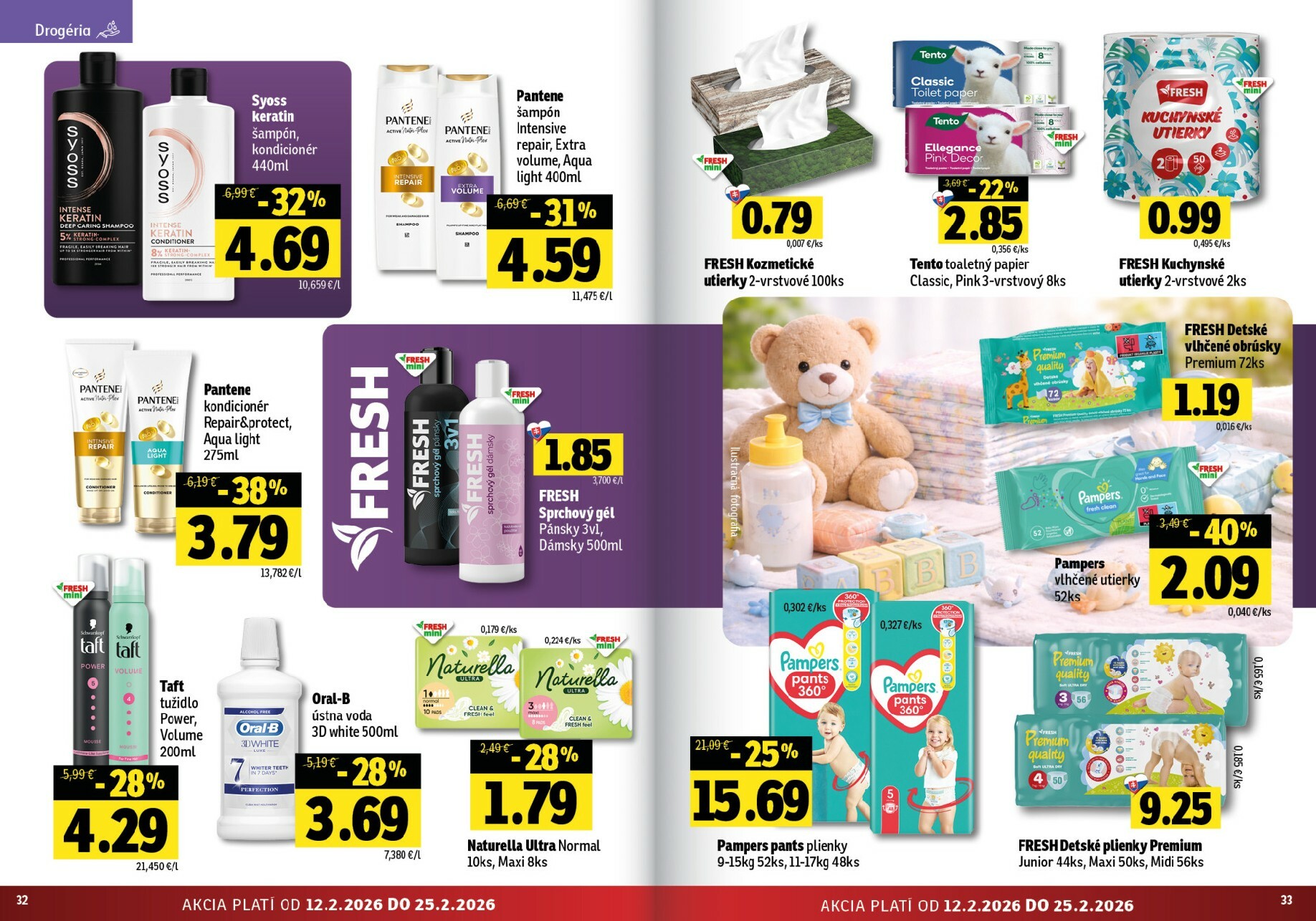 fresh - Leták Fresh - Stredné a západné Slovensko platný od 12.02.2026 do 25.02.2026 - page: 17