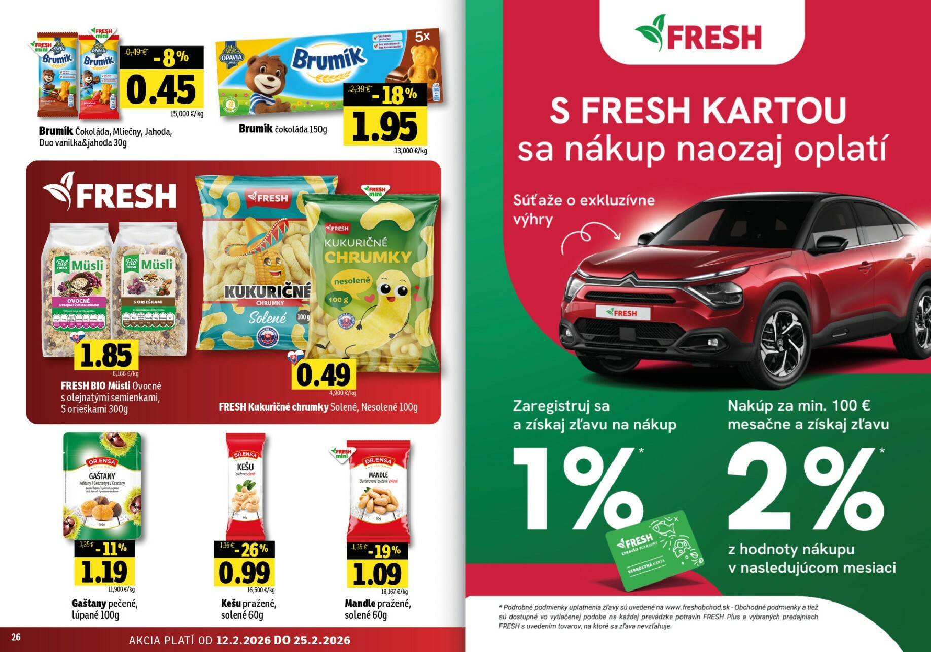 fresh - Leták Fresh - Východné Slovensko platný od 12.02.2026 do 25.02.2026 - page: 14