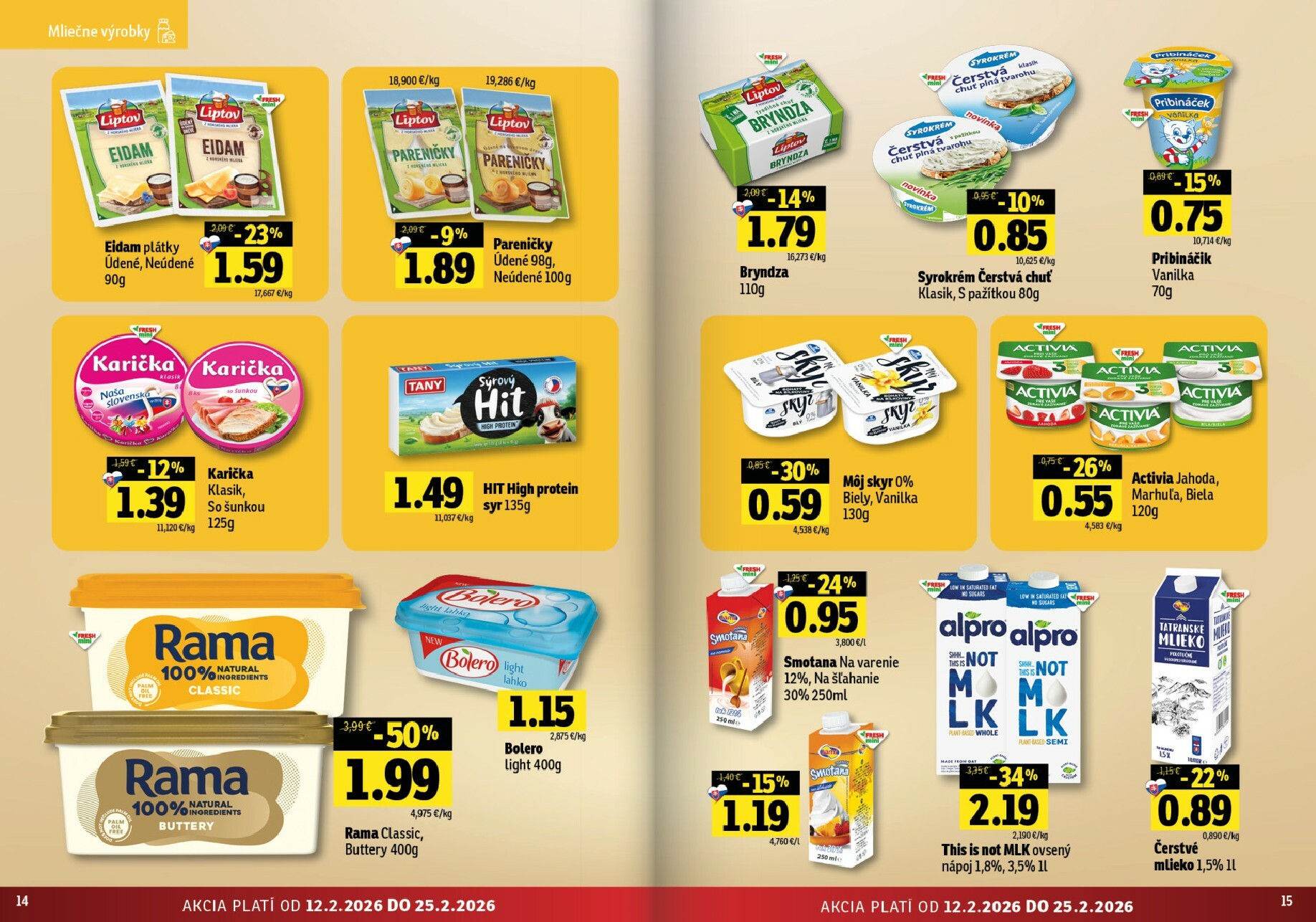 fresh - Leták Fresh - Východné Slovensko platný od 12.02.2026 do 25.02.2026 - page: 8