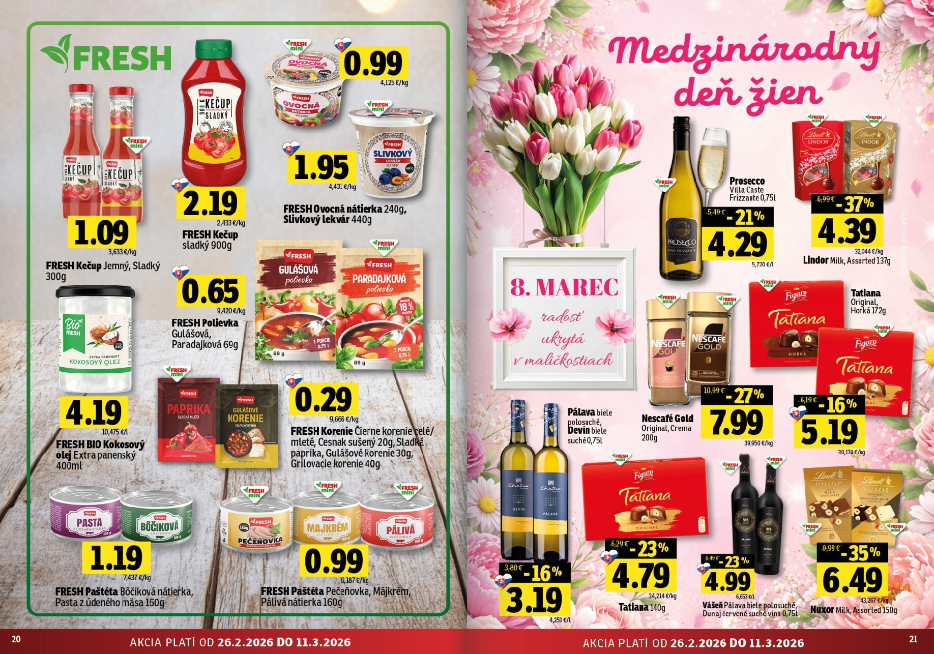 fresh - Leták Fresh - Stredné a západné Slovensko platný od 26.02.2026 do 11.03.2026 - page: 11