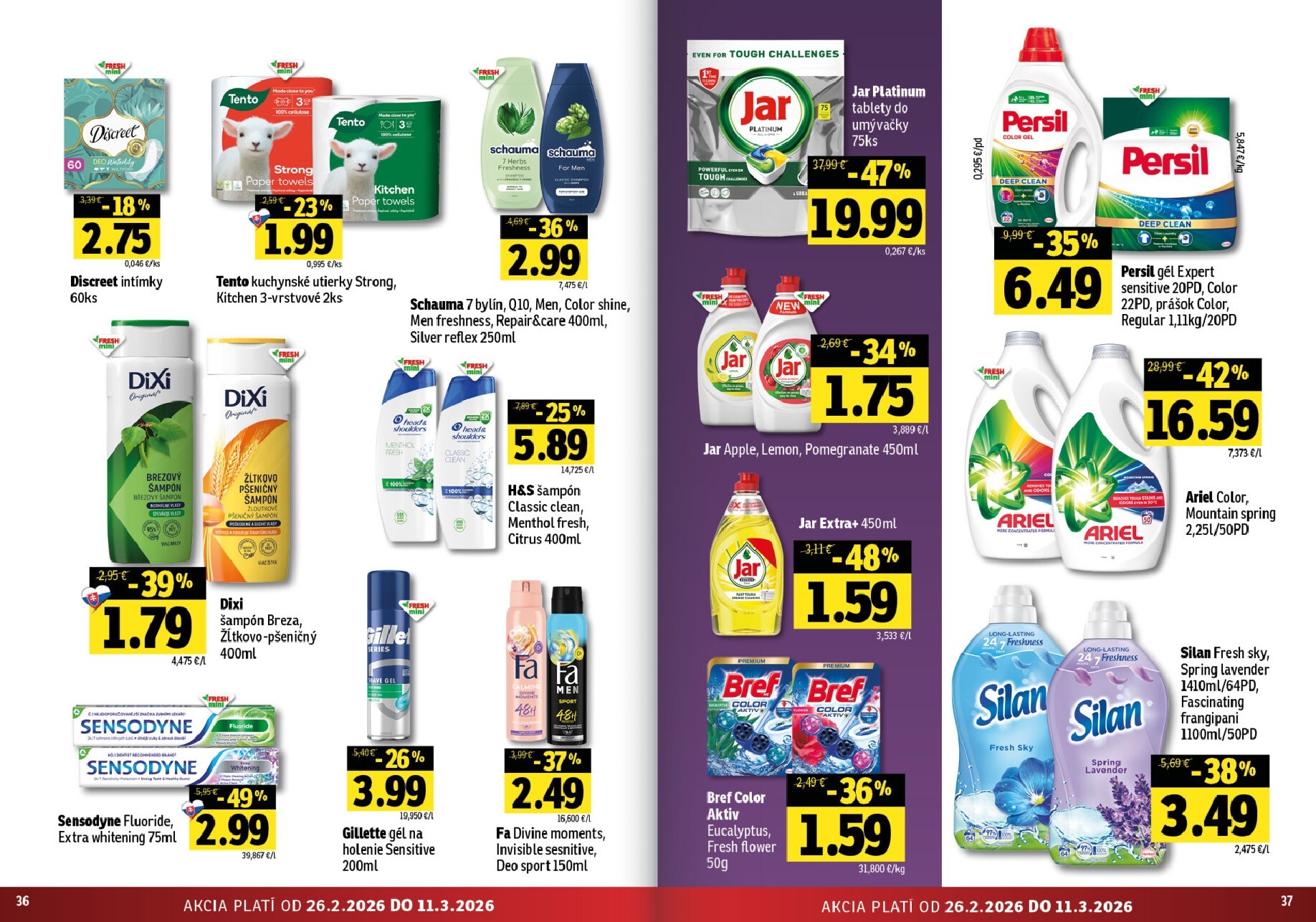 fresh - Leták Fresh - Východné Slovensko platný od 26.02.2026 do 11.03.2026 - page: 19