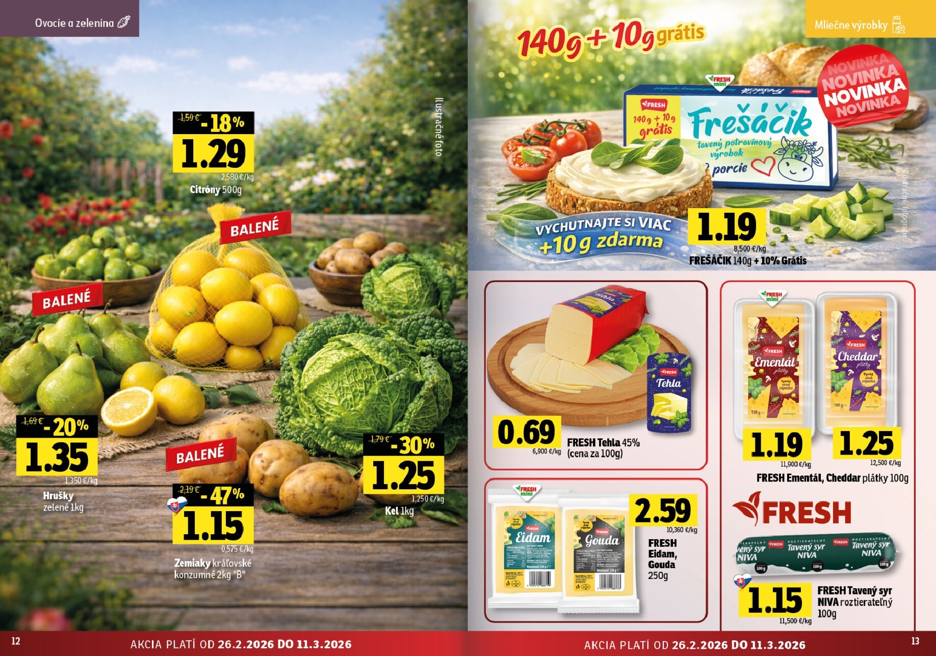 fresh - Leták Fresh - Východné Slovensko platný od 26.02.2026 do 11.03.2026 - page: 7