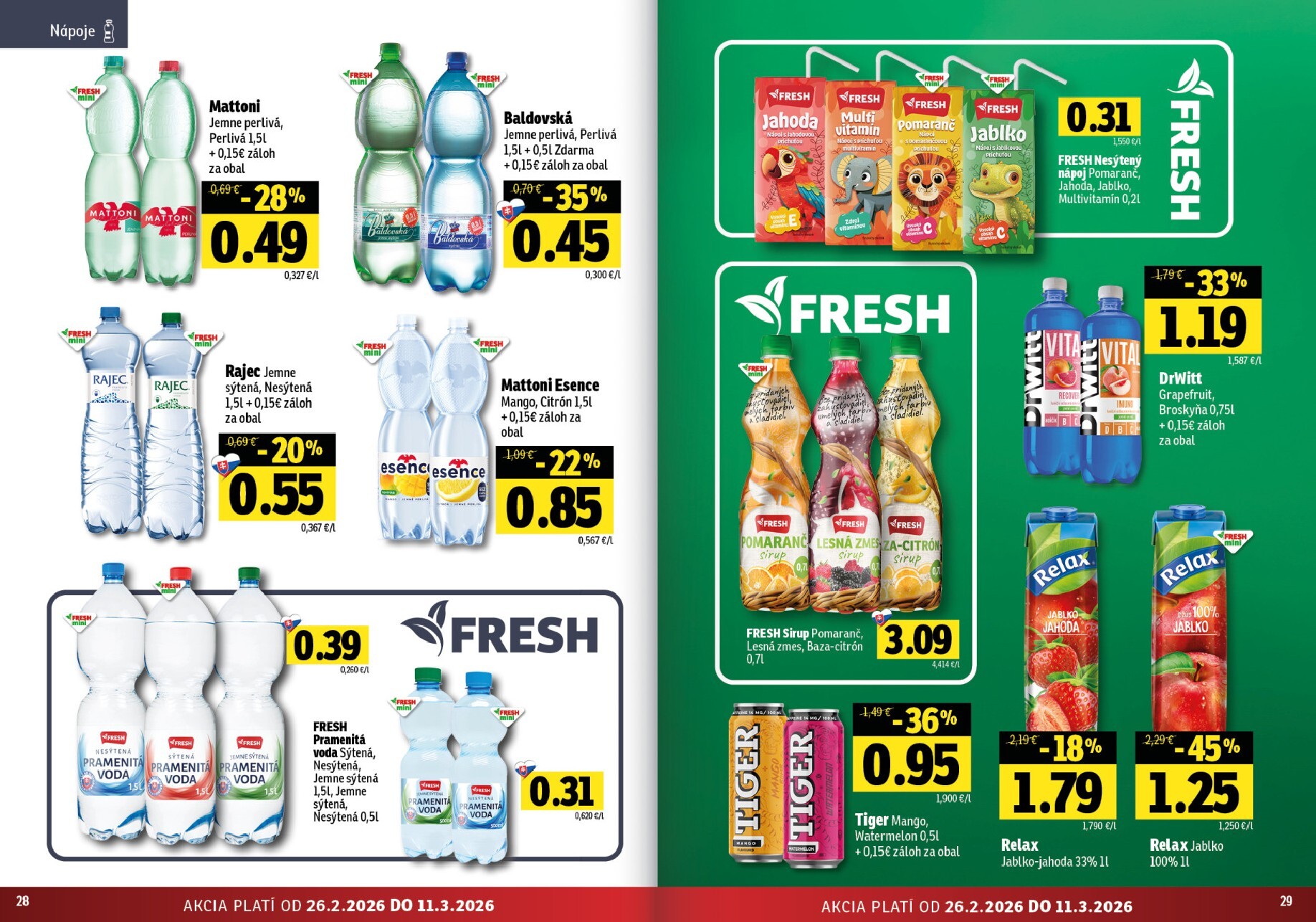 fresh - Leták Fresh - Východné Slovensko platný od 26.02.2026 do 11.03.2026 - page: 15