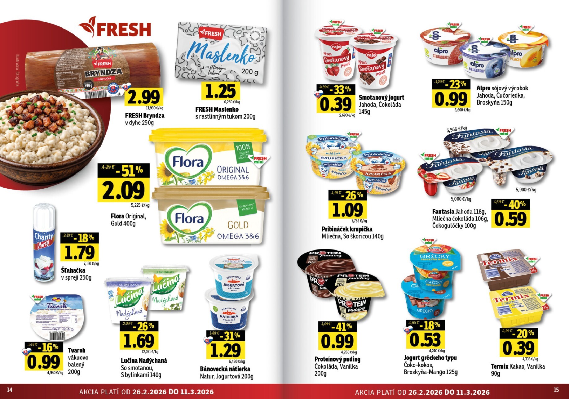 fresh - Leták Fresh - Východné Slovensko platný od 26.02.2026 do 11.03.2026 - page: 8