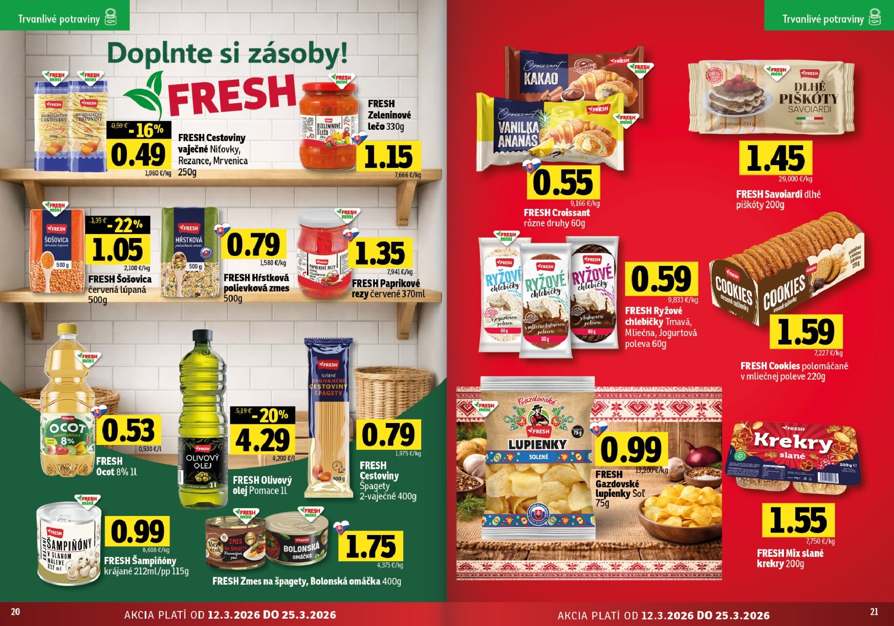 fresh - Leták Fresh - Východné Slovensko platný od 12.03.2026 do 25.03.2026 - page: 11