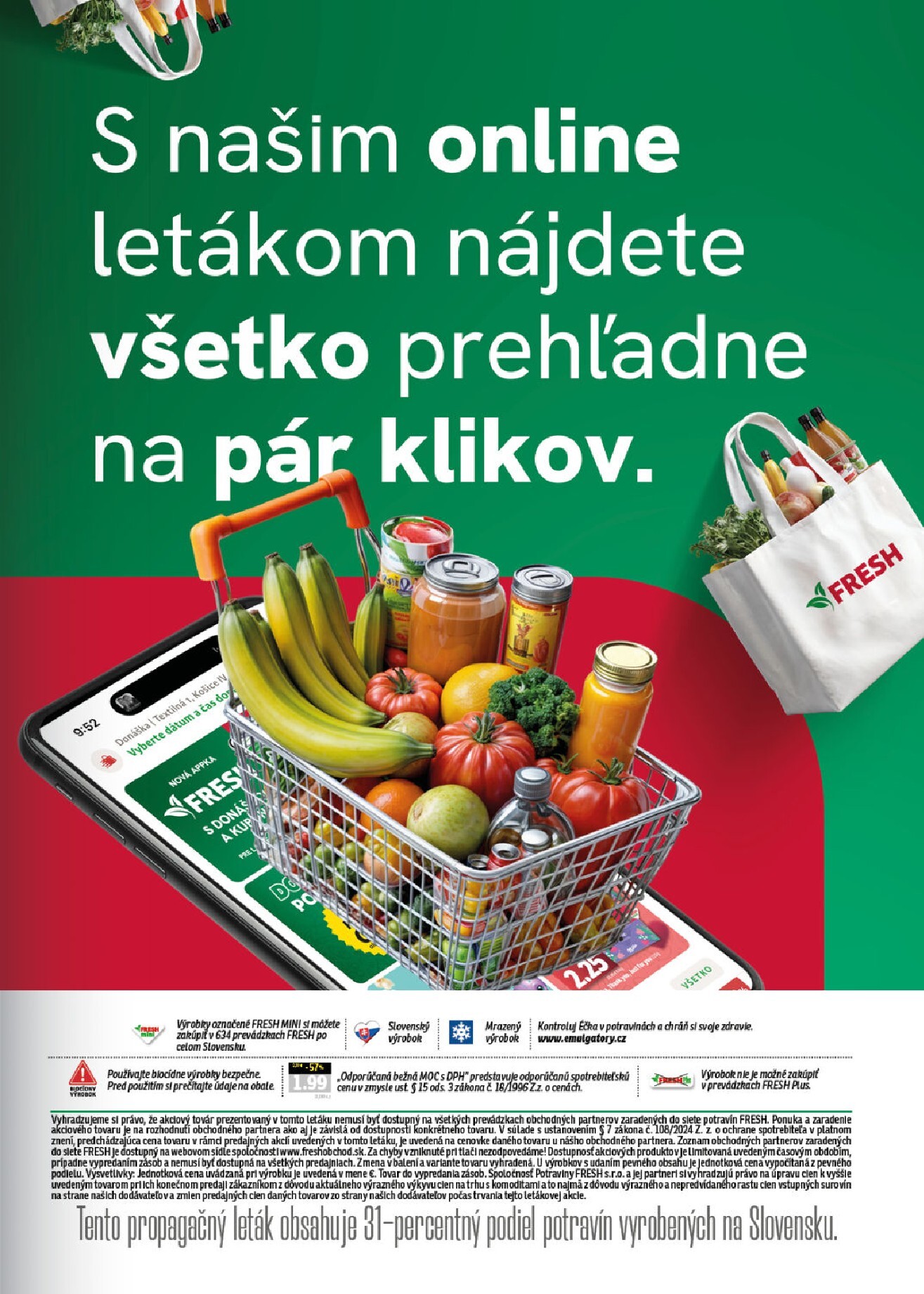 fresh - Leták Fresh - Stredné a západné Slovensko platný od 26.03.2026 do 08.04.2026 - page: 45