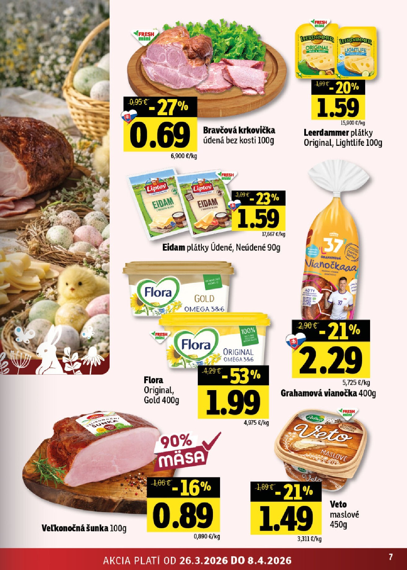 fresh - Leták Fresh - Stredné a západné Slovensko platný od 26.03.2026 do 08.04.2026 - page: 7