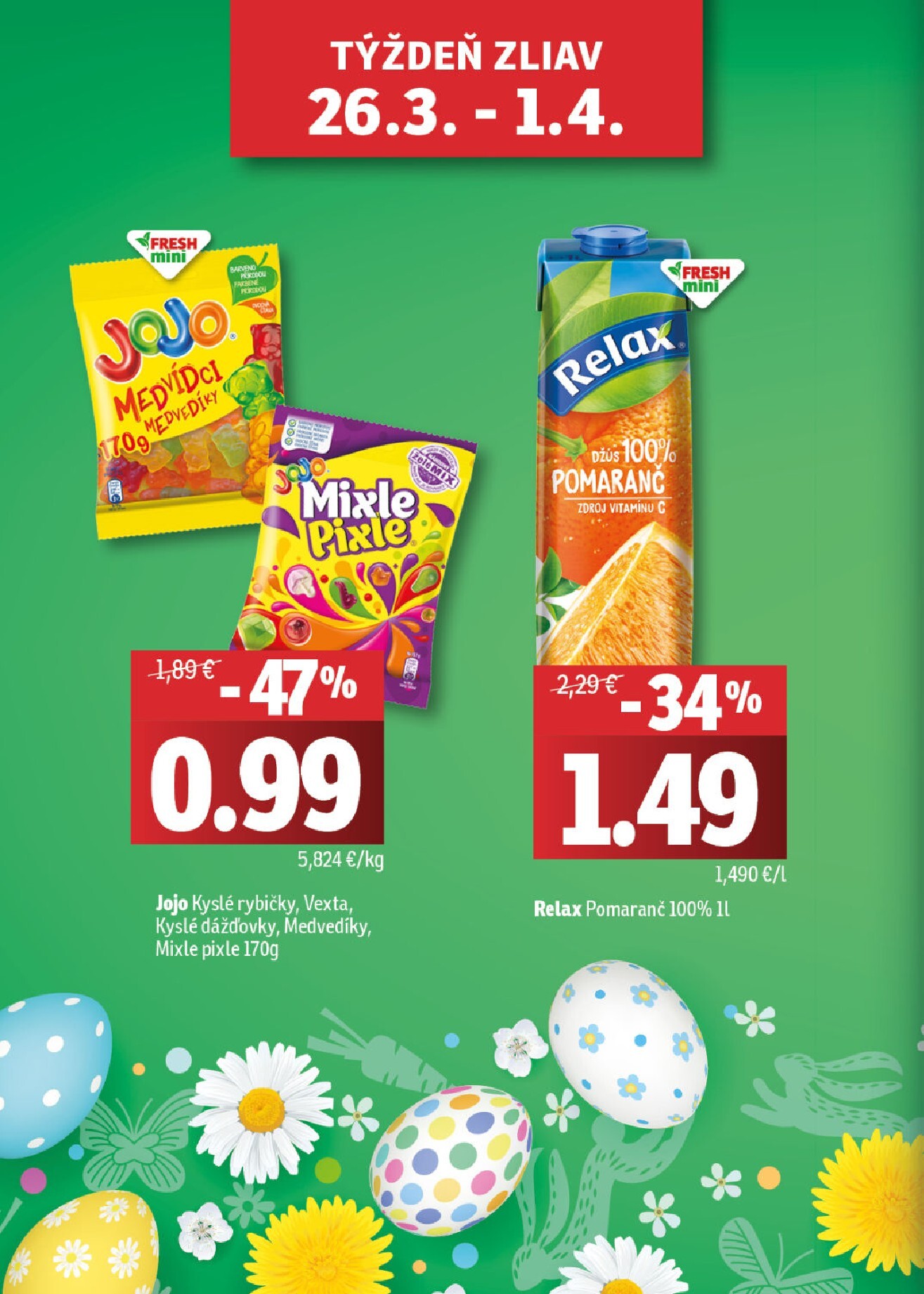 fresh - Leták Fresh - Východné Slovensko platný od 26.03.2026 do 08.04.2026 - page: 2