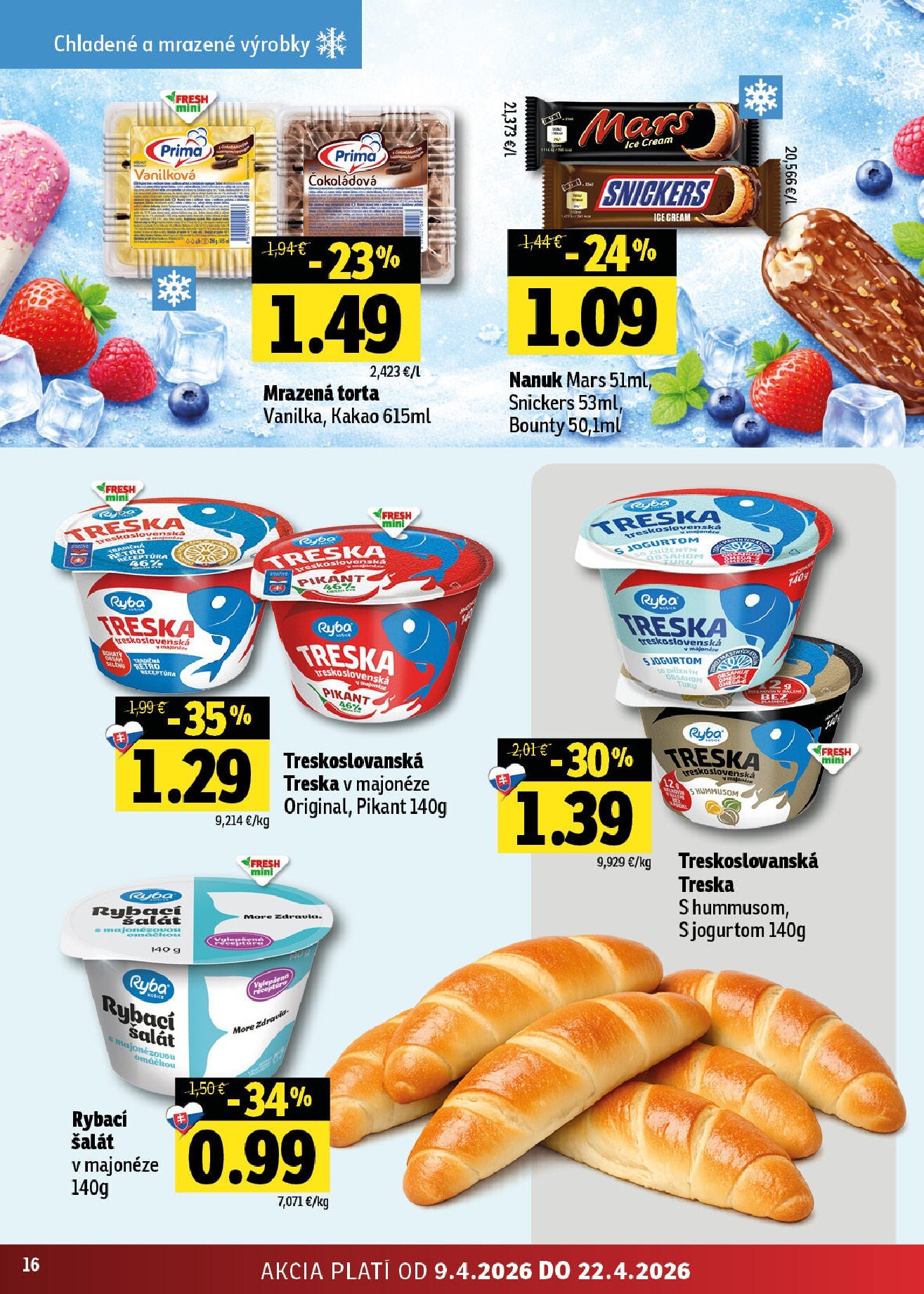 fresh - Nový leták Fresh - Východné Slovensko platný od štvrtka, 09.04.2026 do stredy, 22.04.2026 - page: 16