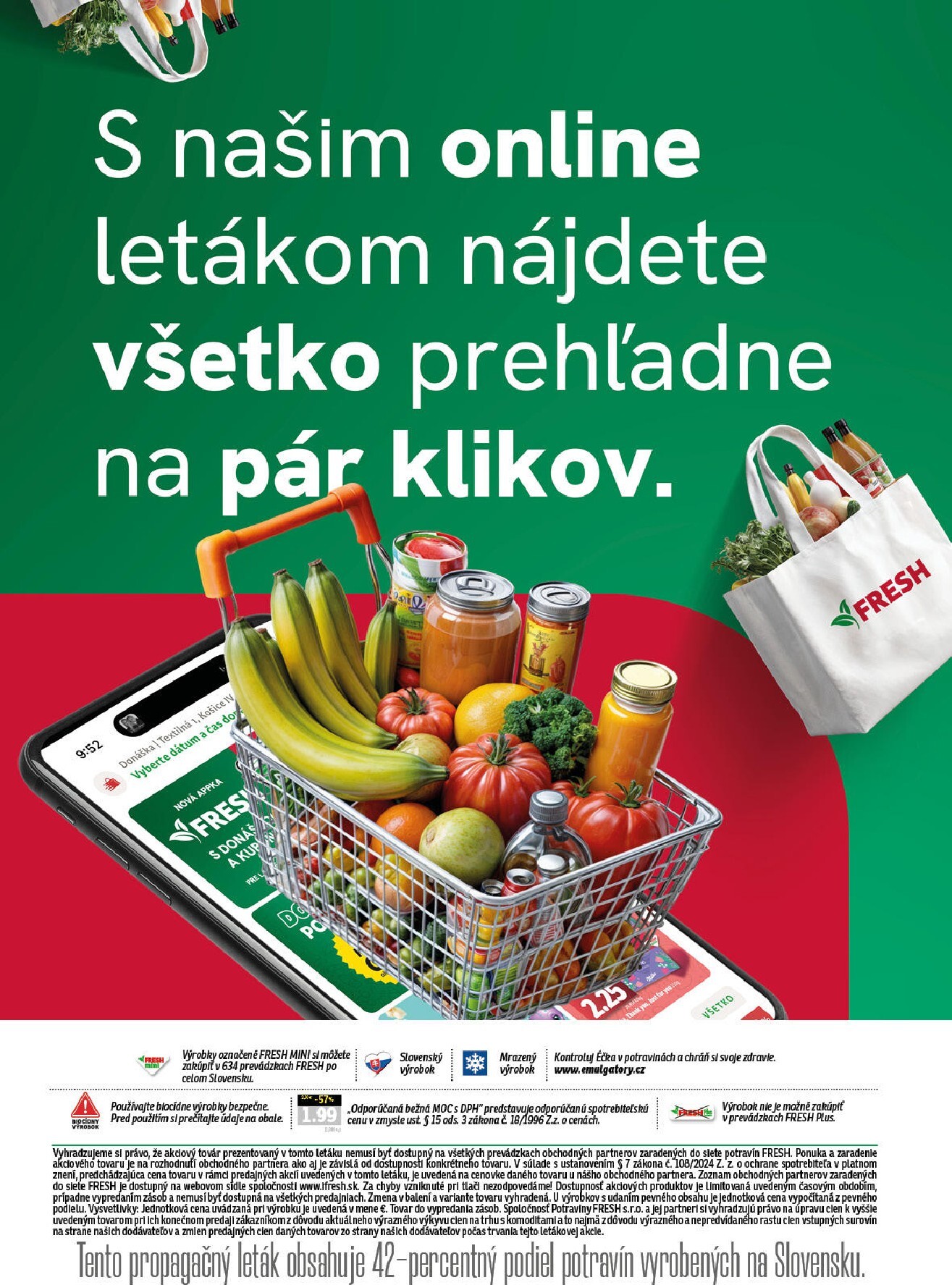 fresh - Nový leták Fresh - Východné Slovensko platný od štvrtka, 09.04.2026 do stredy, 22.04.2026 - page: 45
