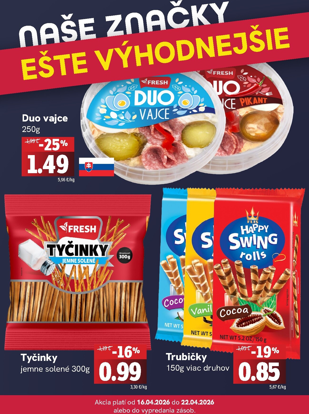 fresh - Nový leták Fresh - Plus platný od štvrtka, 16.04.2026 do stredy, 22.04.2026 - page: 4