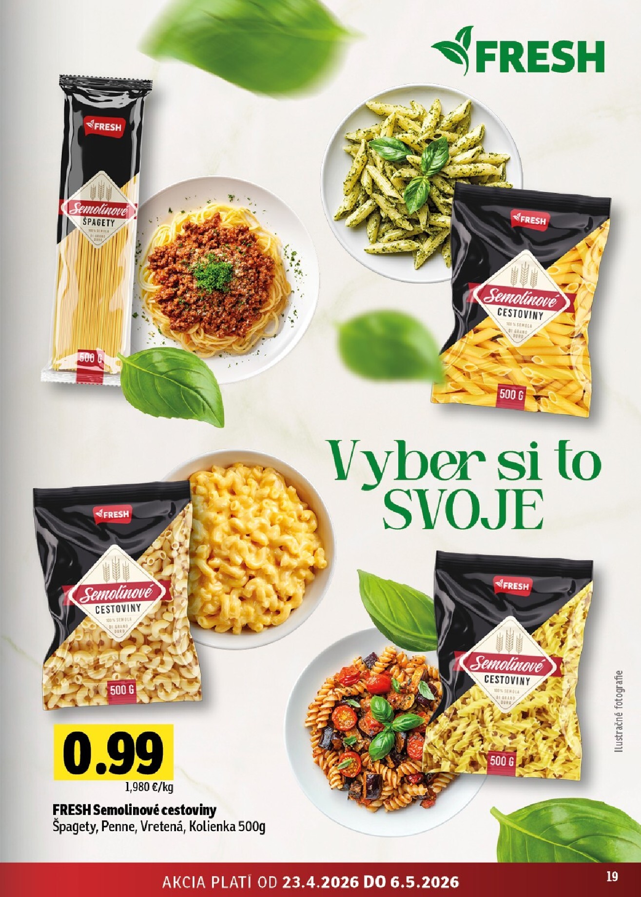 fresh - Nový leták Fresh - Stredné a západné Slovensko od štvrtka, 23.04.2026 do stredy, 06.05.2026 - page: 19