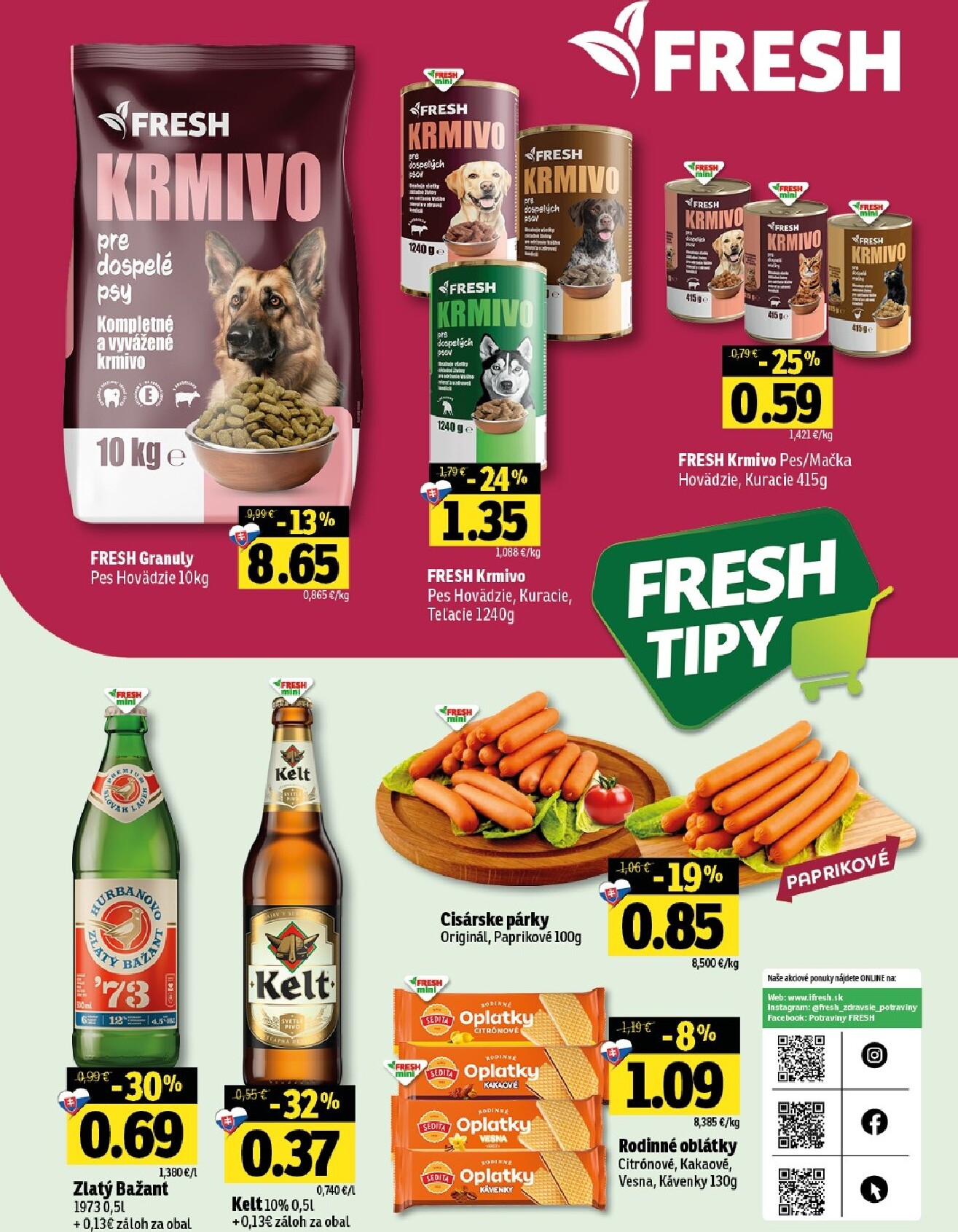 fresh - Nový leták Fresh - Stredné a západné Slovensko od štvrtka, 23.04.2026 do stredy, 06.05.2026 - page: 46