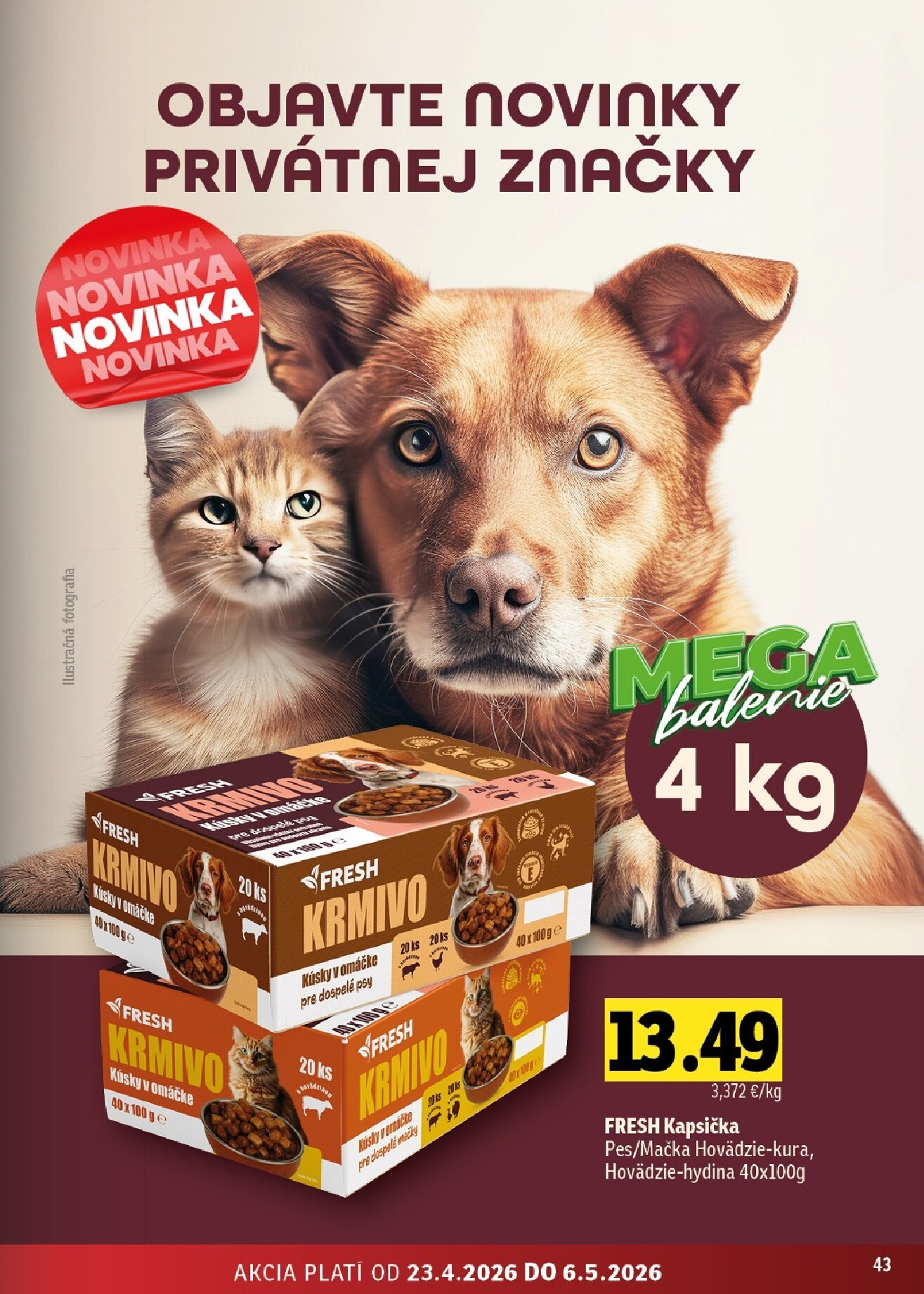 fresh - Nový leták Fresh - Stredné a západné Slovensko od štvrtka, 23.04.2026 do stredy, 06.05.2026 - page: 43