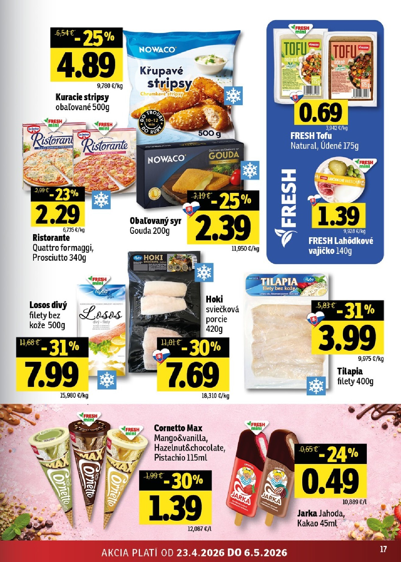 fresh - Nový leták Fresh - Východné Slovensko od štvrtka, 23.04.2026 do stredy, 06.05.2026 - page: 17