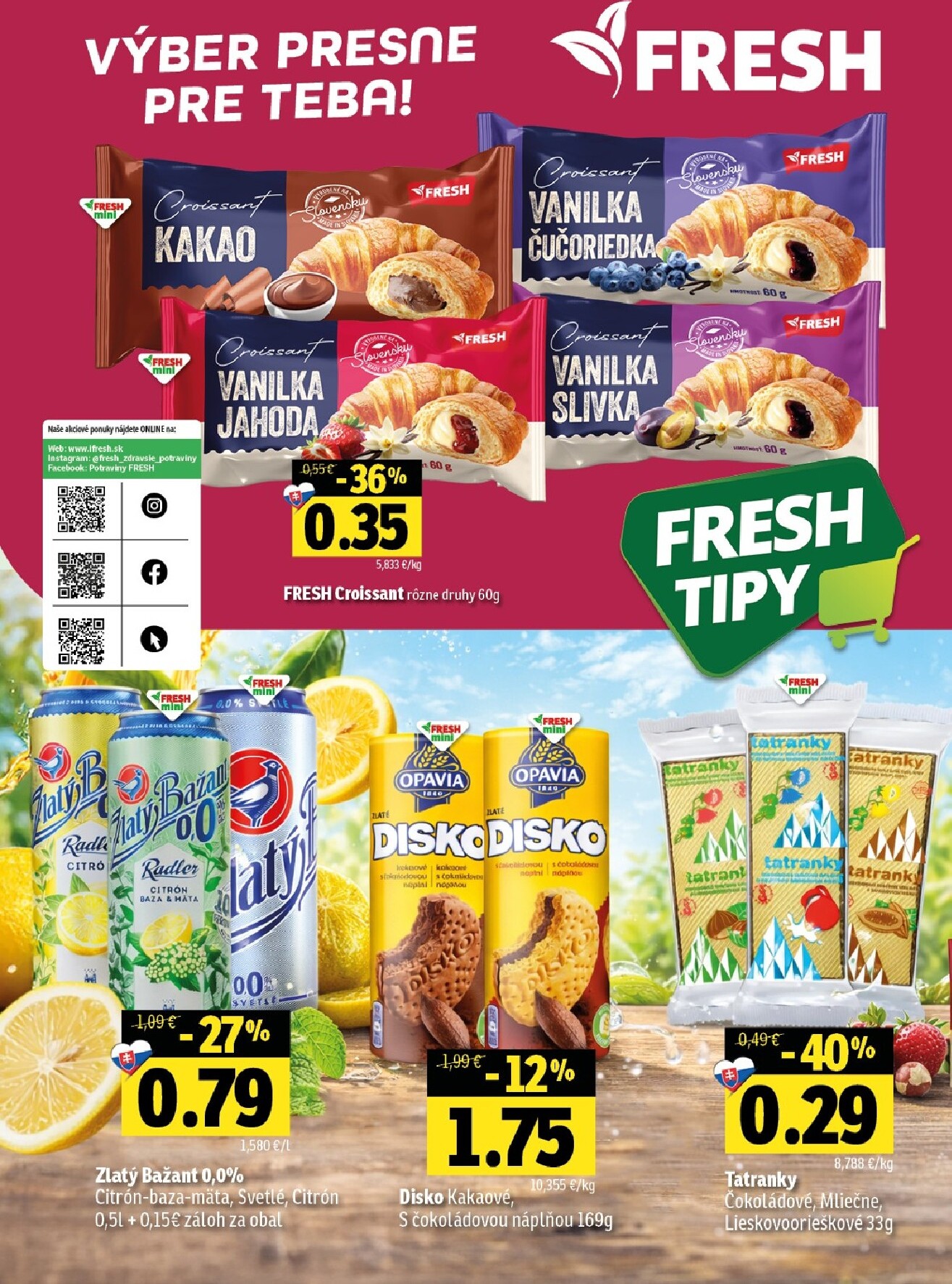 fresh - Nový leták Fresh - Stredné a západné Slovensko od štvrtka, 07.05.2026 do stredy, 20.05.2026 - page: 46