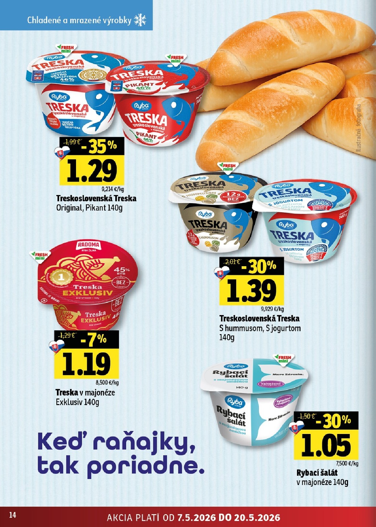 fresh - Nový leták Fresh - Stredné a západné Slovensko od štvrtka, 07.05.2026 do stredy, 20.05.2026 - page: 14